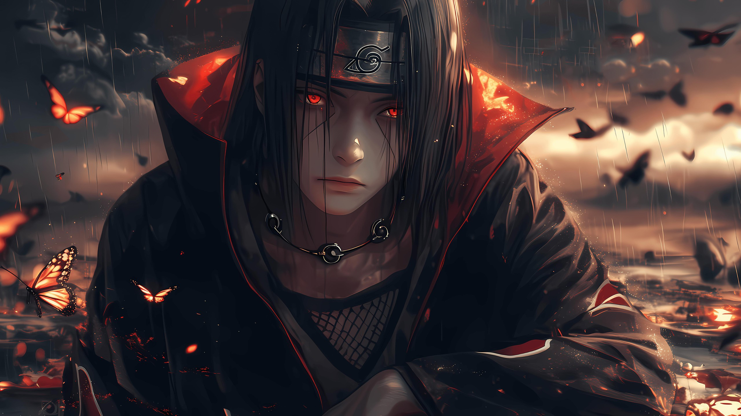 Naruto Anime Wallpaper - Itachi Uchiha 桌面壁纸