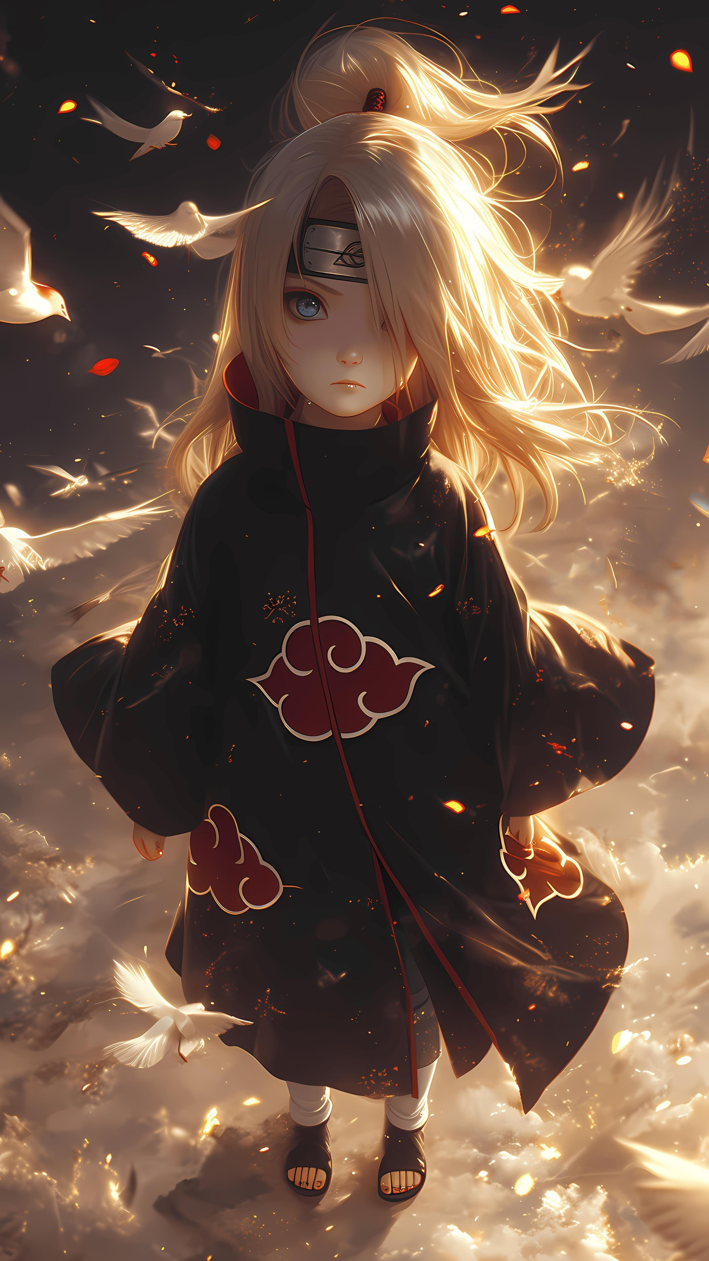 Naruto Anime Wallpaper - Deidara mobile wallpaper