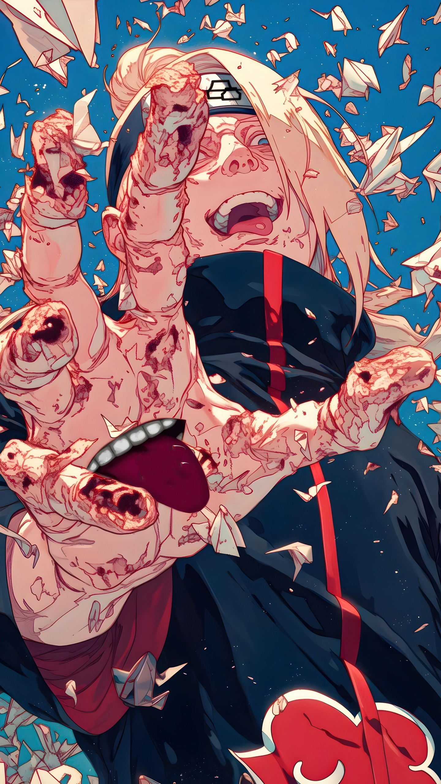 Naruto Anime Wallpaper - Deidara mobile wallpaper