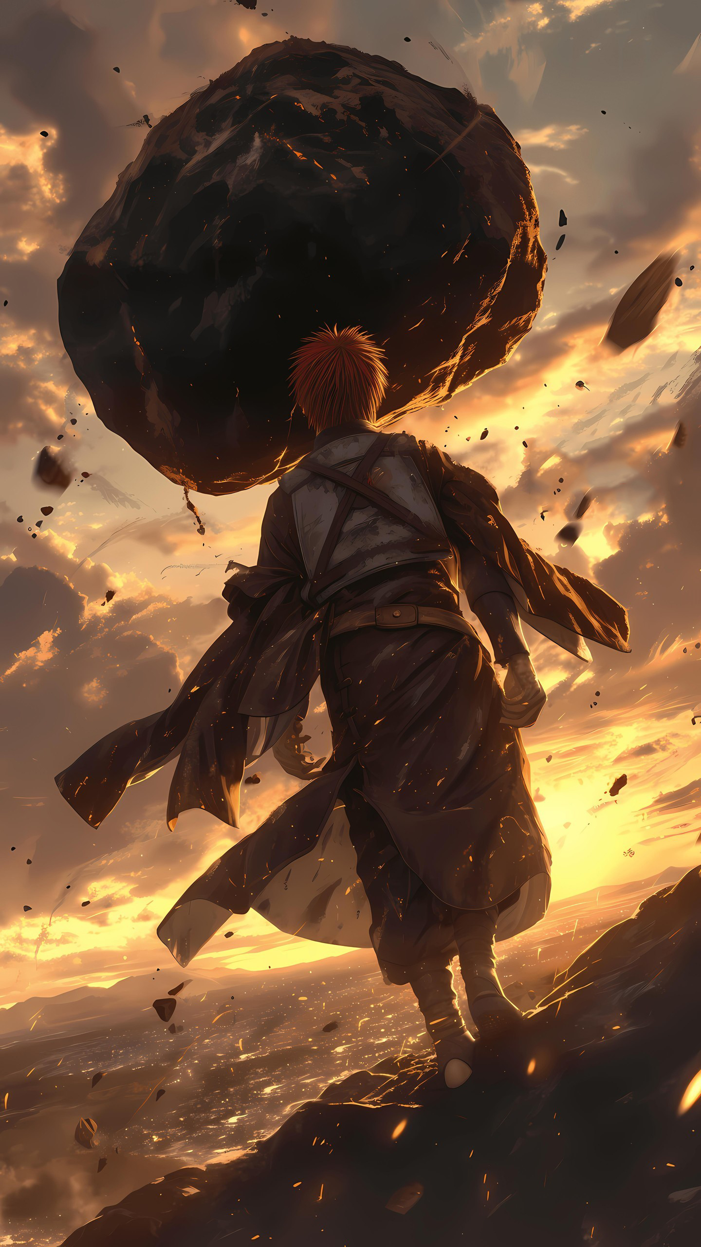 Naruto Anime Wallpaper - Gaara 手机壁纸