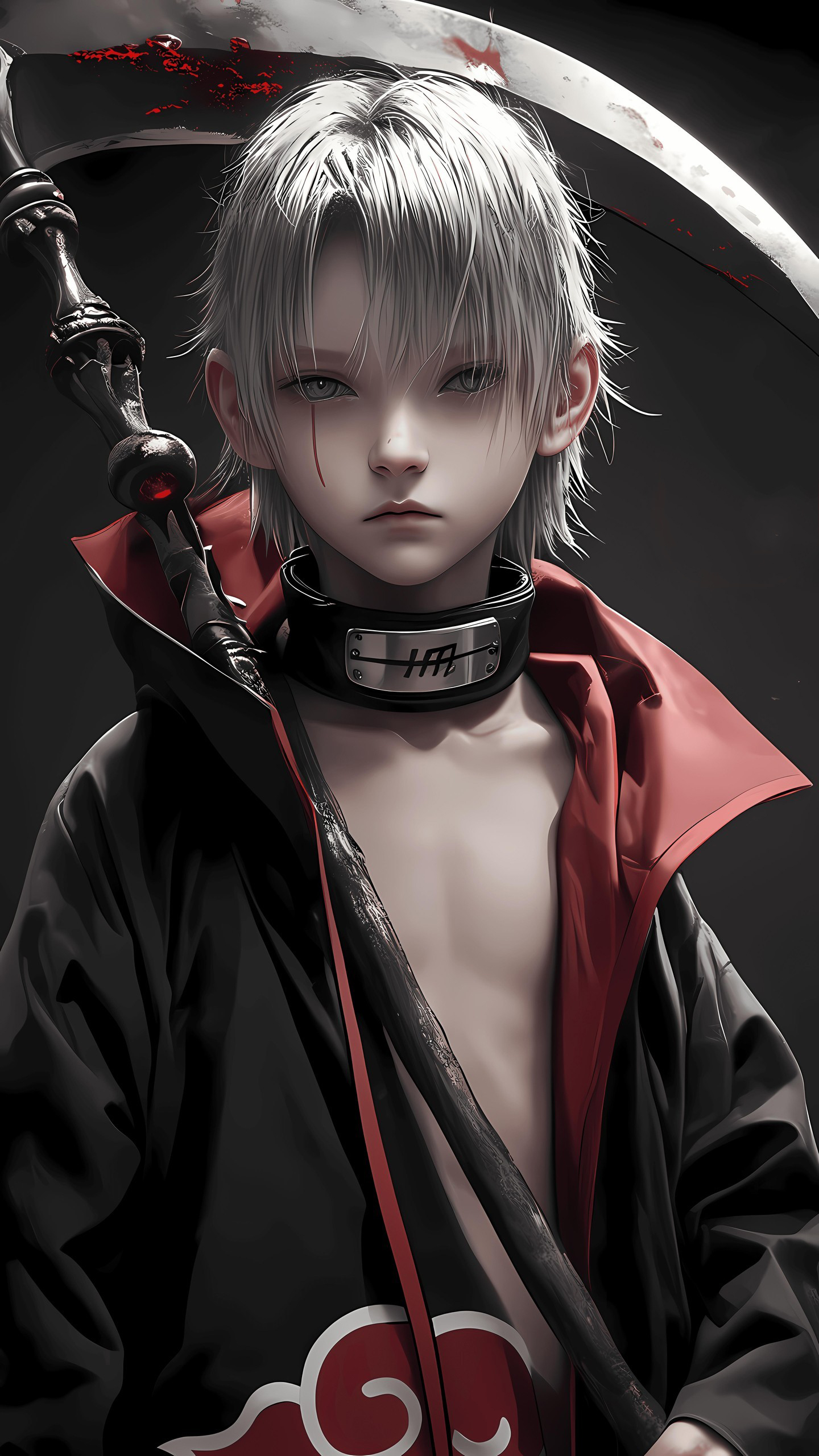Naruto Anime Wallpaper - Hidan 手机壁纸