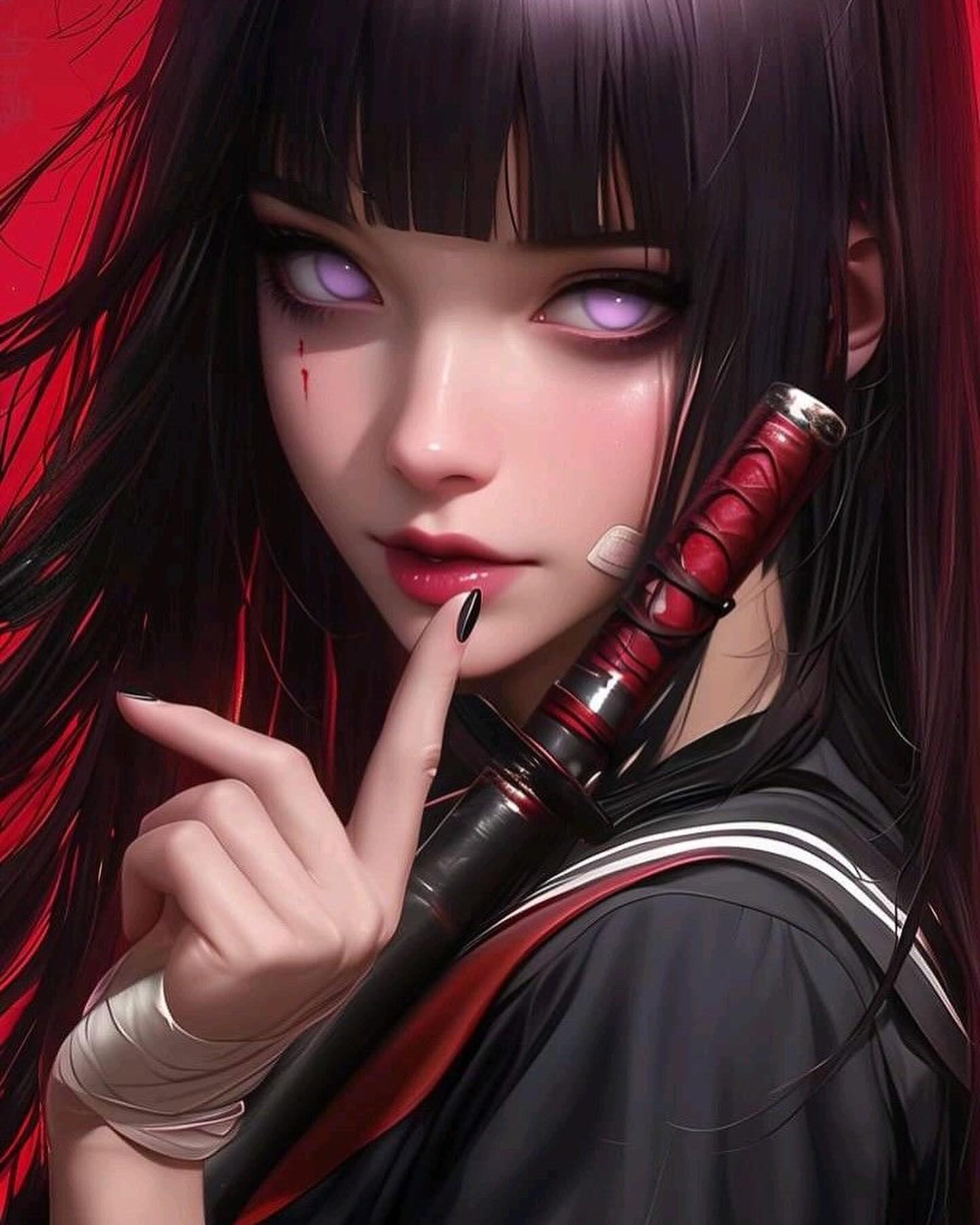 Naruto Anime Wallpaper - Hinata Hyuga mobile wallpaper