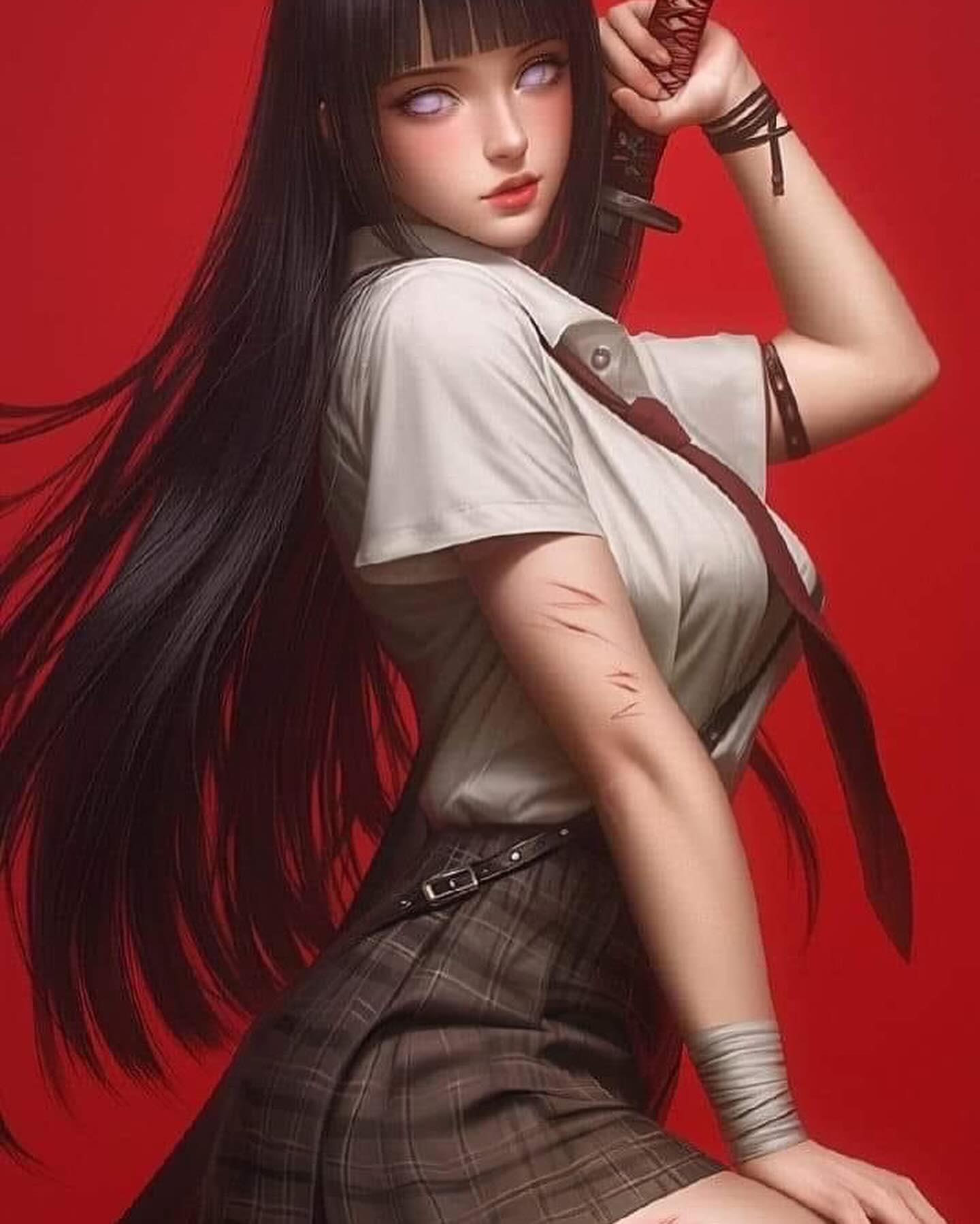 Naruto Anime Wallpaper - Hinata Hyuga mobile wallpaper