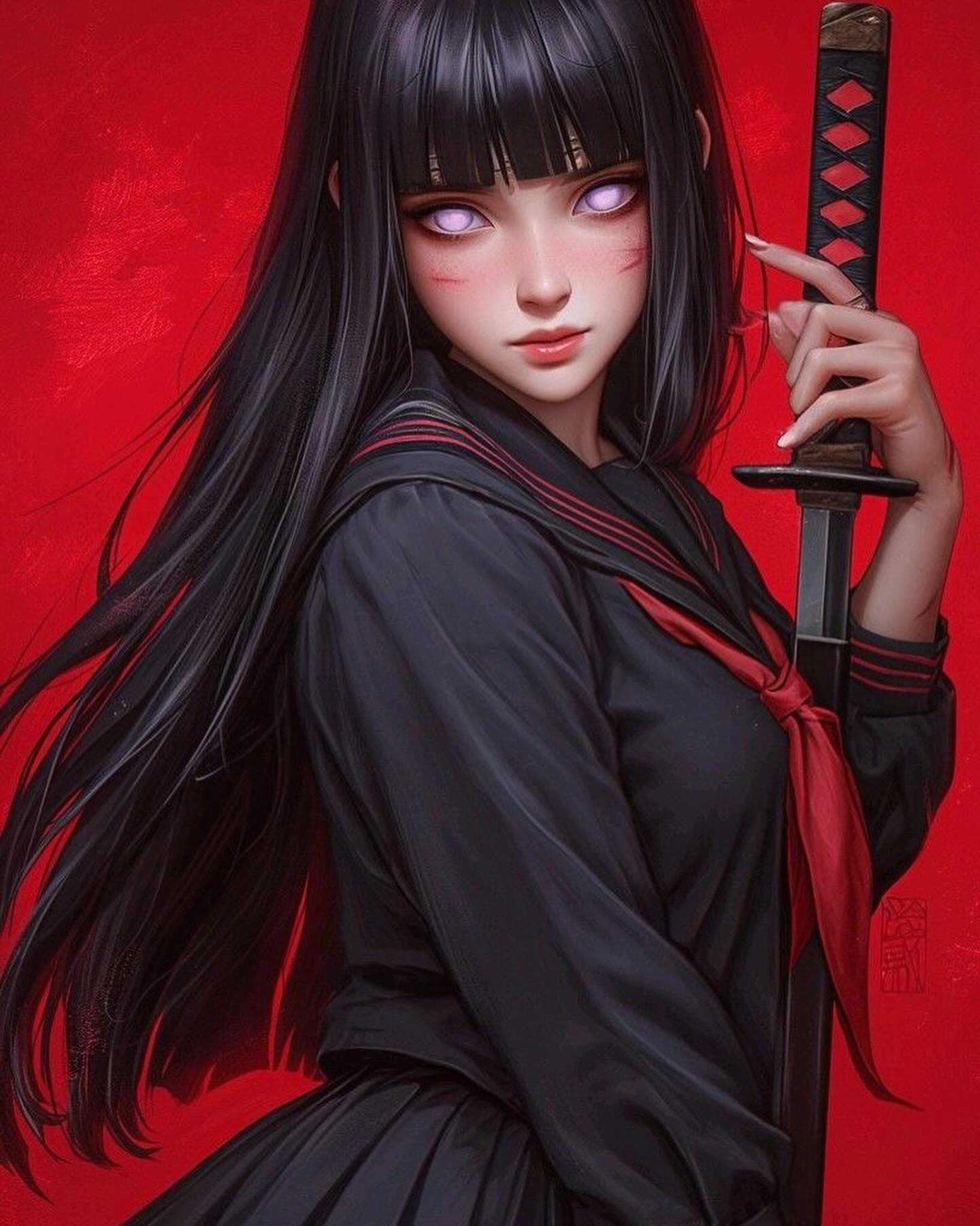Naruto Anime Wallpaper - Hinata Hyuga mobile wallpaper