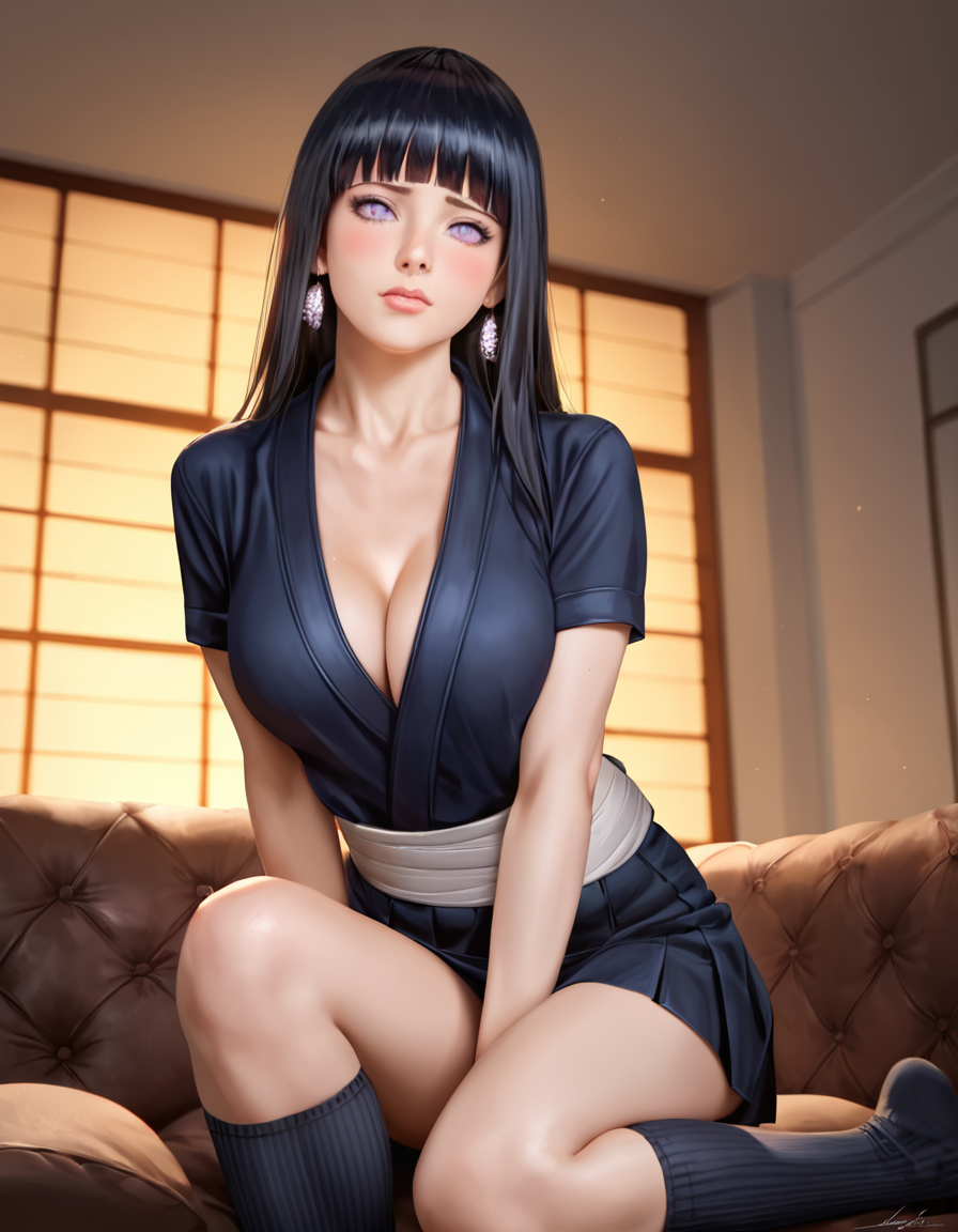 Naruto Anime Wallpaper - Hinata Hyuga mobile wallpaper