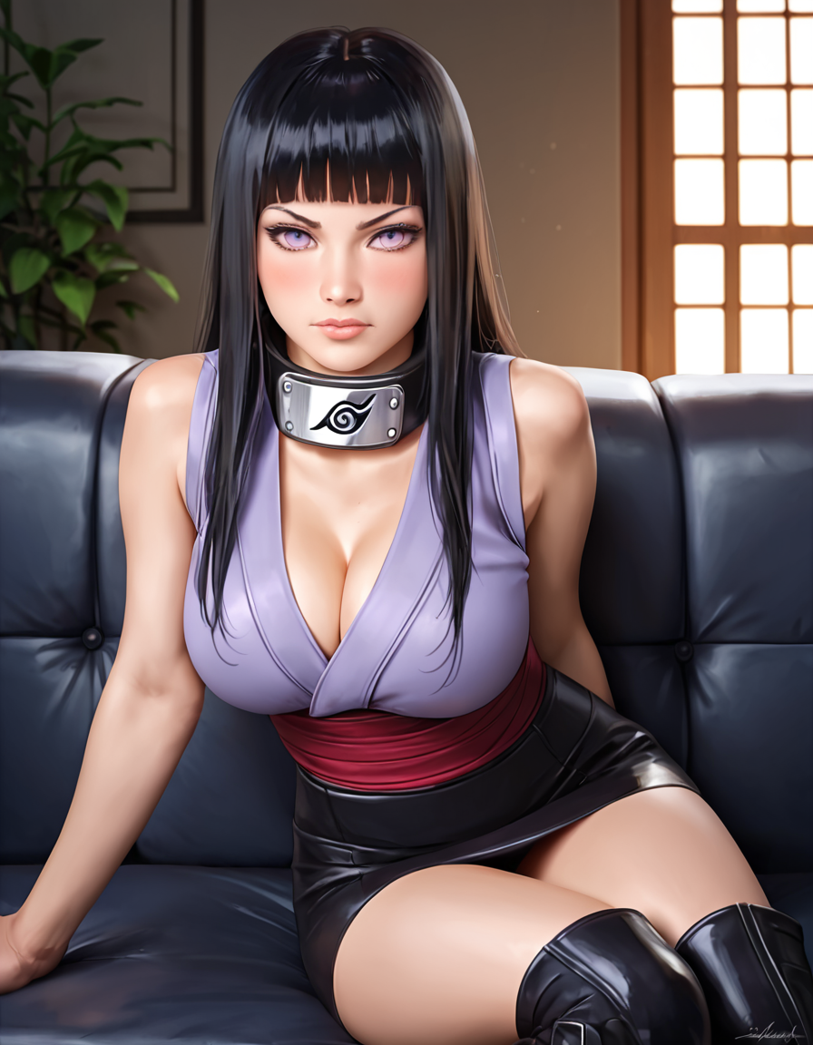 Naruto Anime Wallpaper - Hinata Hyuga mobile wallpaper