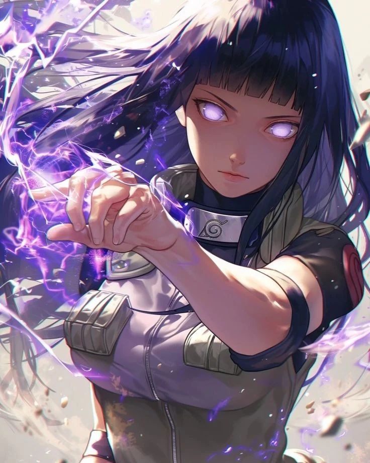 Naruto Anime Wallpaper - Hinata Hyuga mobile wallpaper