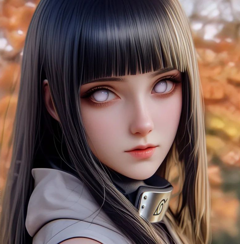 Naruto Anime Wallpaper - Hinata Hyuga mobile wallpaper