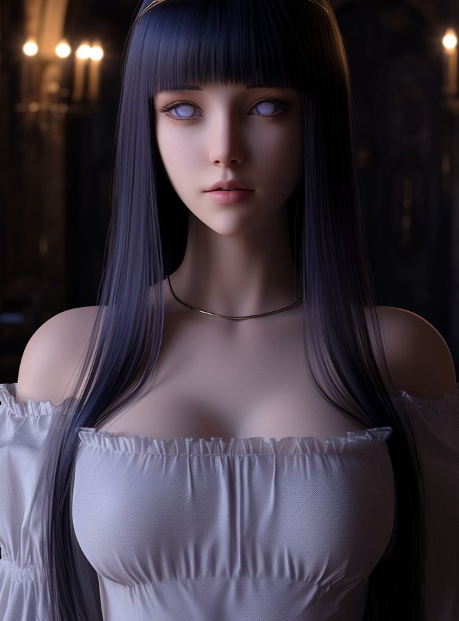 Naruto Anime Wallpaper - Hinata Hyuga mobile wallpaper