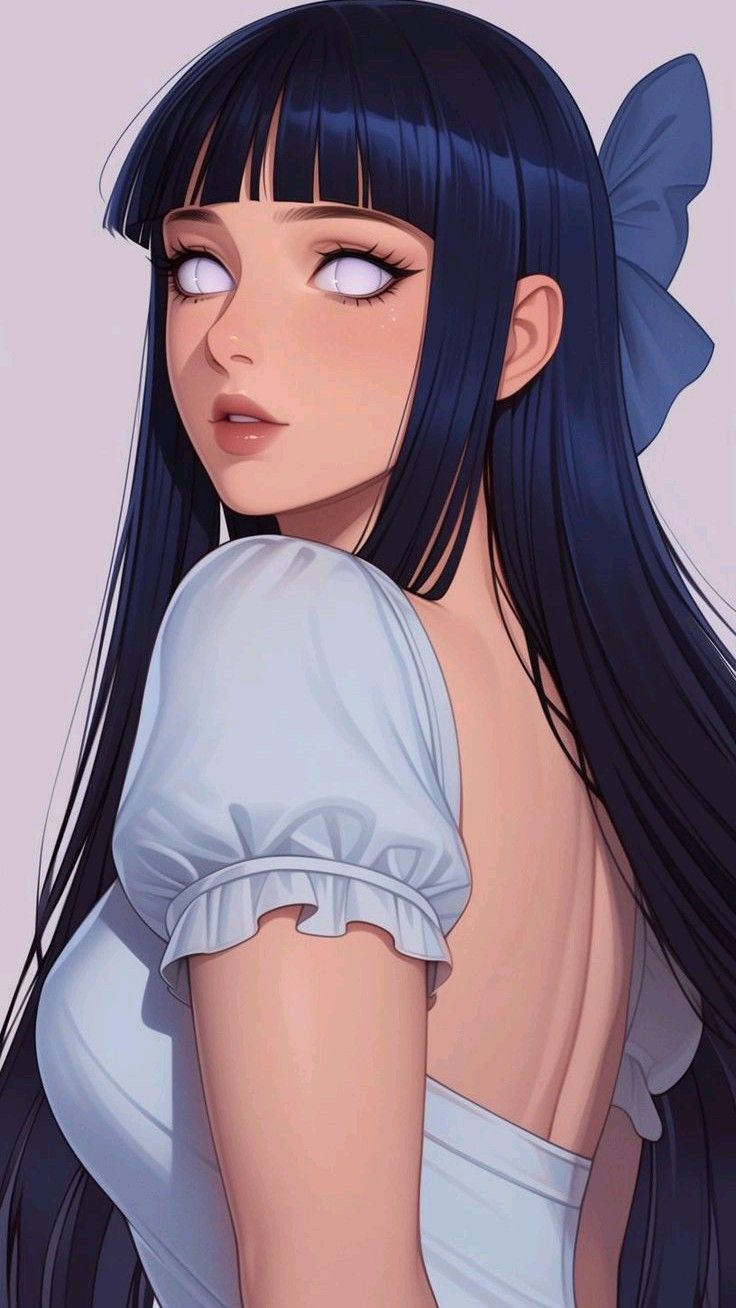 Naruto Anime Wallpaper - Hinata Hyuga mobile wallpaper