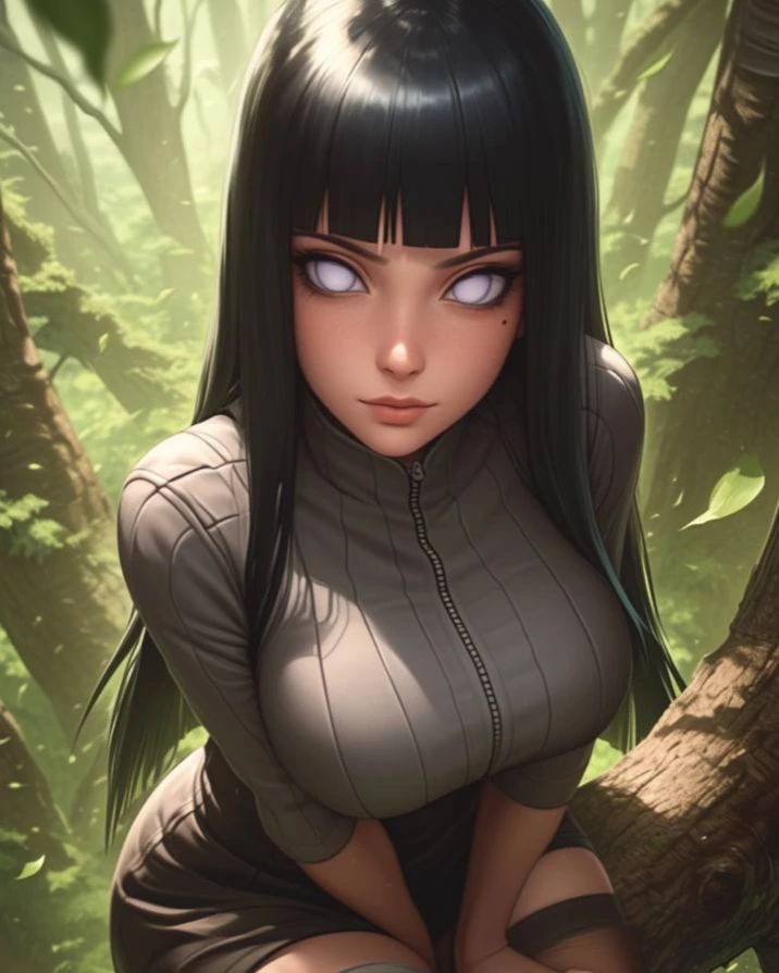 Naruto Anime Wallpaper - Hinata Hyuga mobile wallpaper