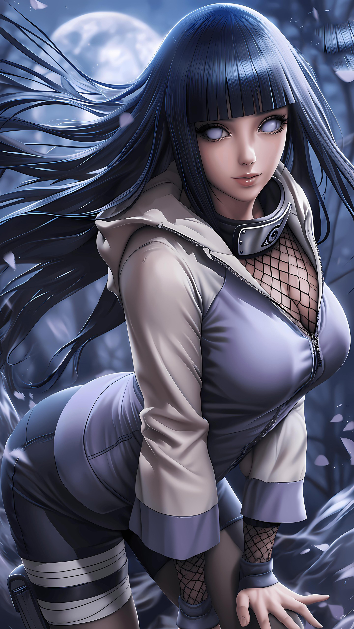 Naruto Anime Wallpaper - Hinata Hyuga mobile wallpaper