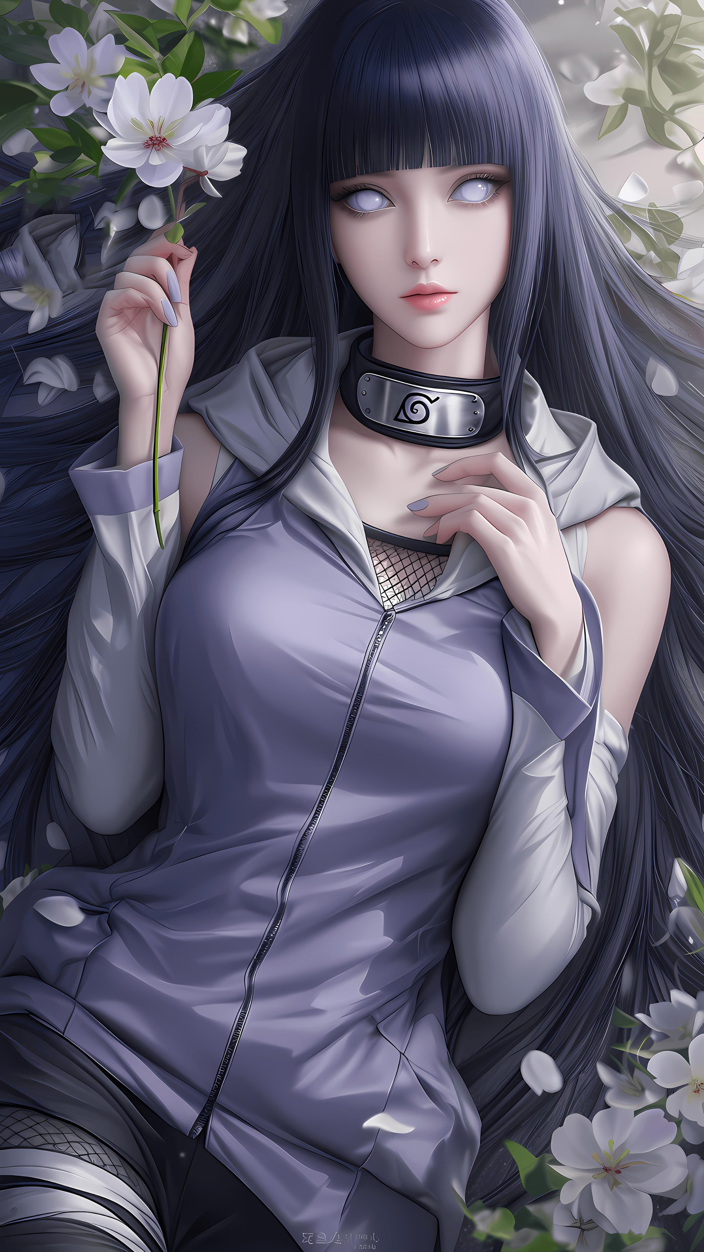 Naruto Anime Wallpaper - Hinata Hyuga mobile wallpaper