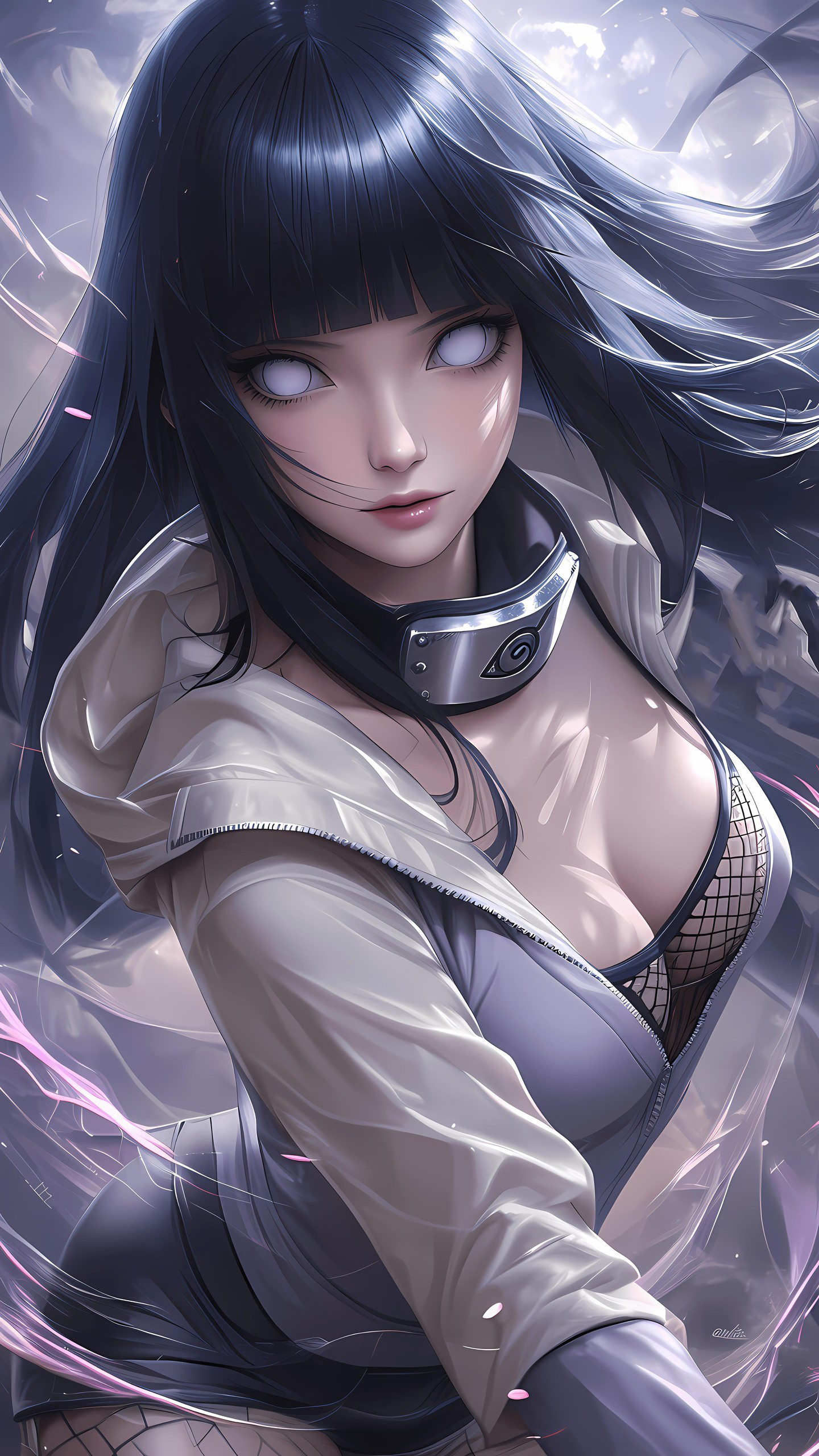 Naruto Anime Wallpaper - Hinata Hyuga mobile wallpaper