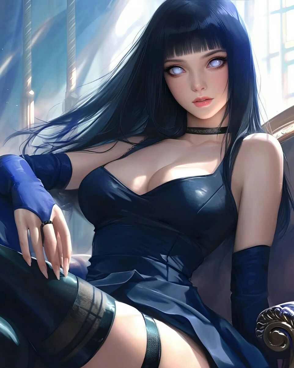 Naruto Anime Wallpaper - Hinata Hyuga mobile wallpaper