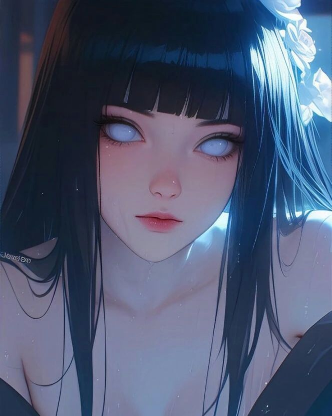 Naruto Anime Wallpaper - Hinata Hyuga mobile wallpaper