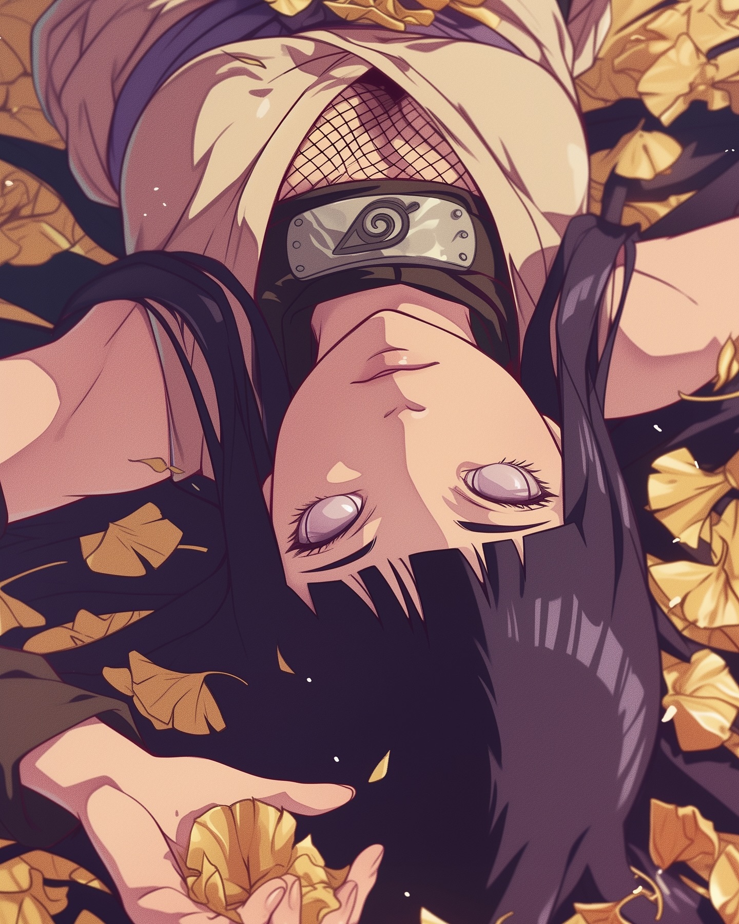 Naruto Anime Wallpaper - Hinata Hyuga mobile wallpaper