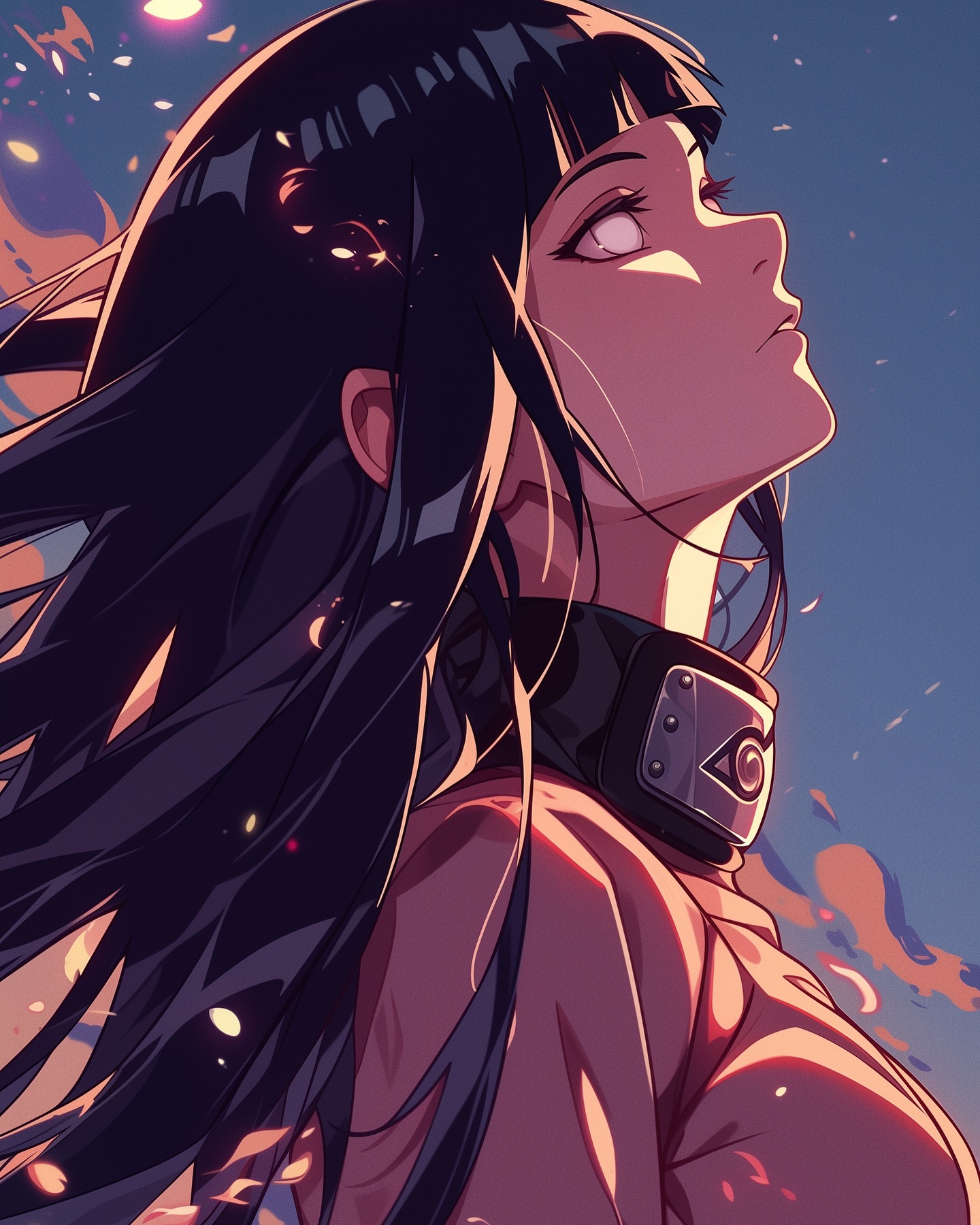 Naruto Anime Wallpaper - Hinata Hyuga mobile wallpaper