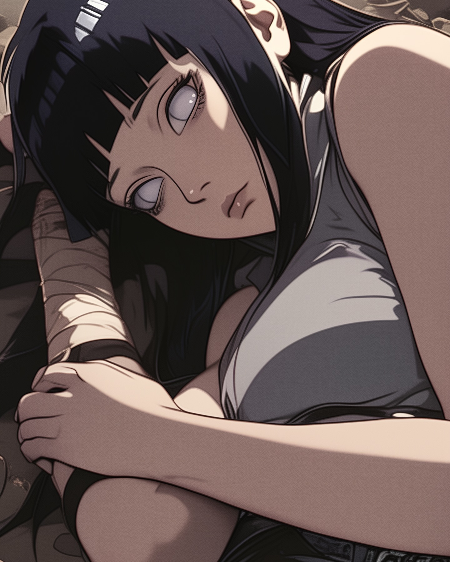 Naruto Anime Wallpaper - Hinata Hyuga mobile wallpaper