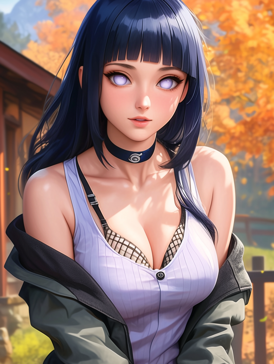 Naruto Anime Wallpaper - Hinata Hyuga mobile wallpaper