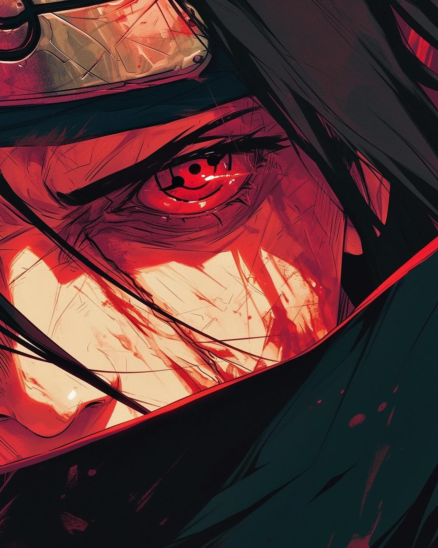 Naruto Anime Wallpaper - Itachi Uchiha 手机壁纸