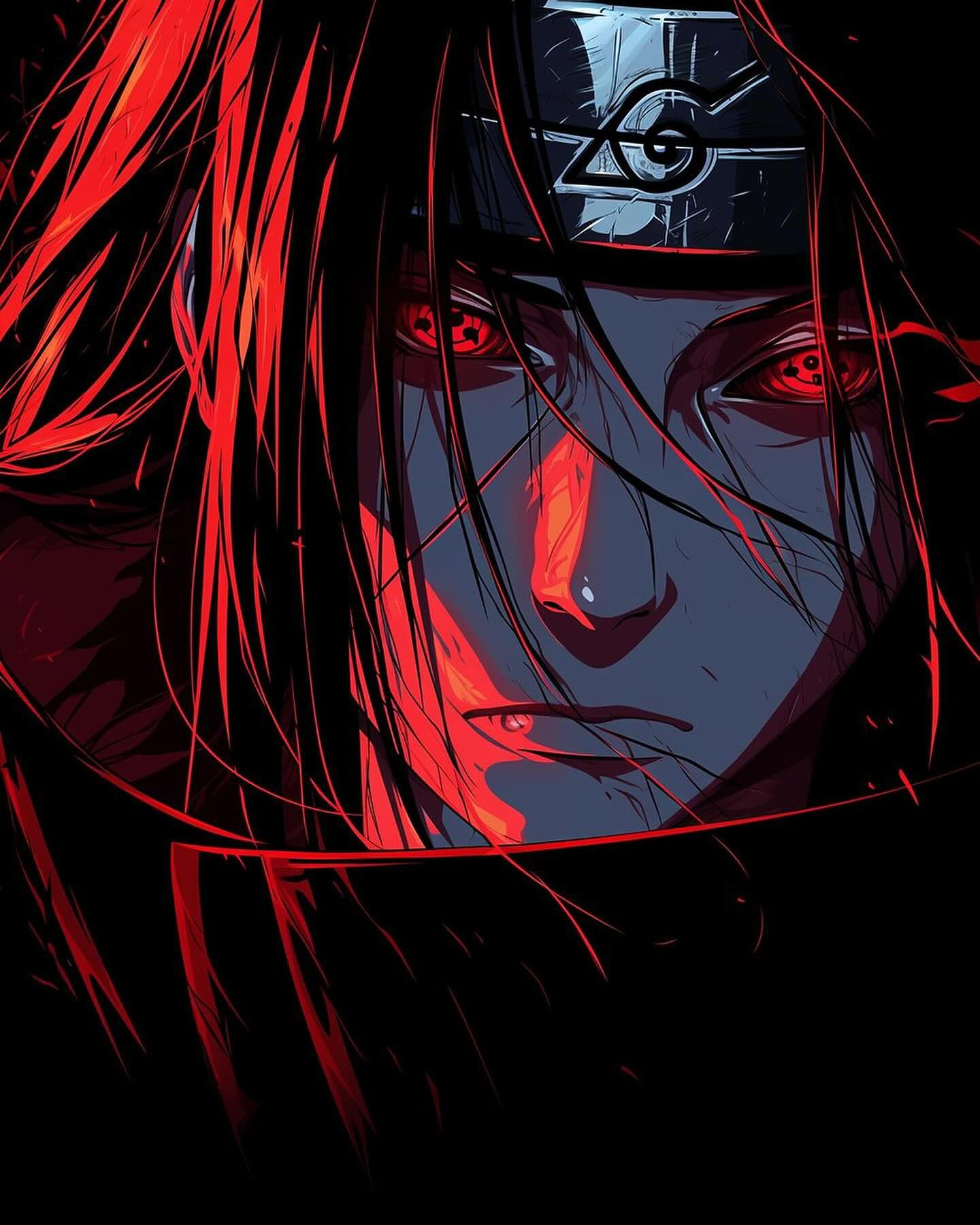Naruto Anime Wallpaper - Itachi Uchiha 手机壁纸