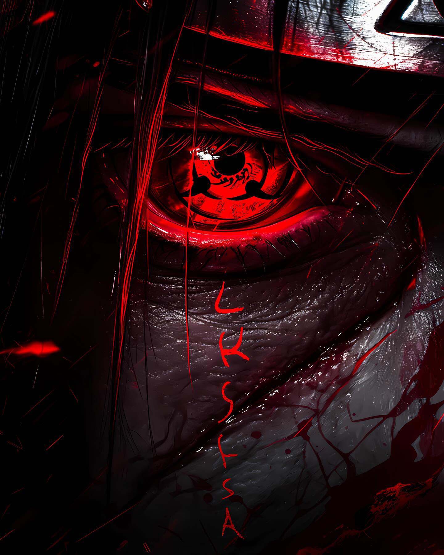 Naruto Anime Wallpaper - Itachi Uchiha 手机壁纸