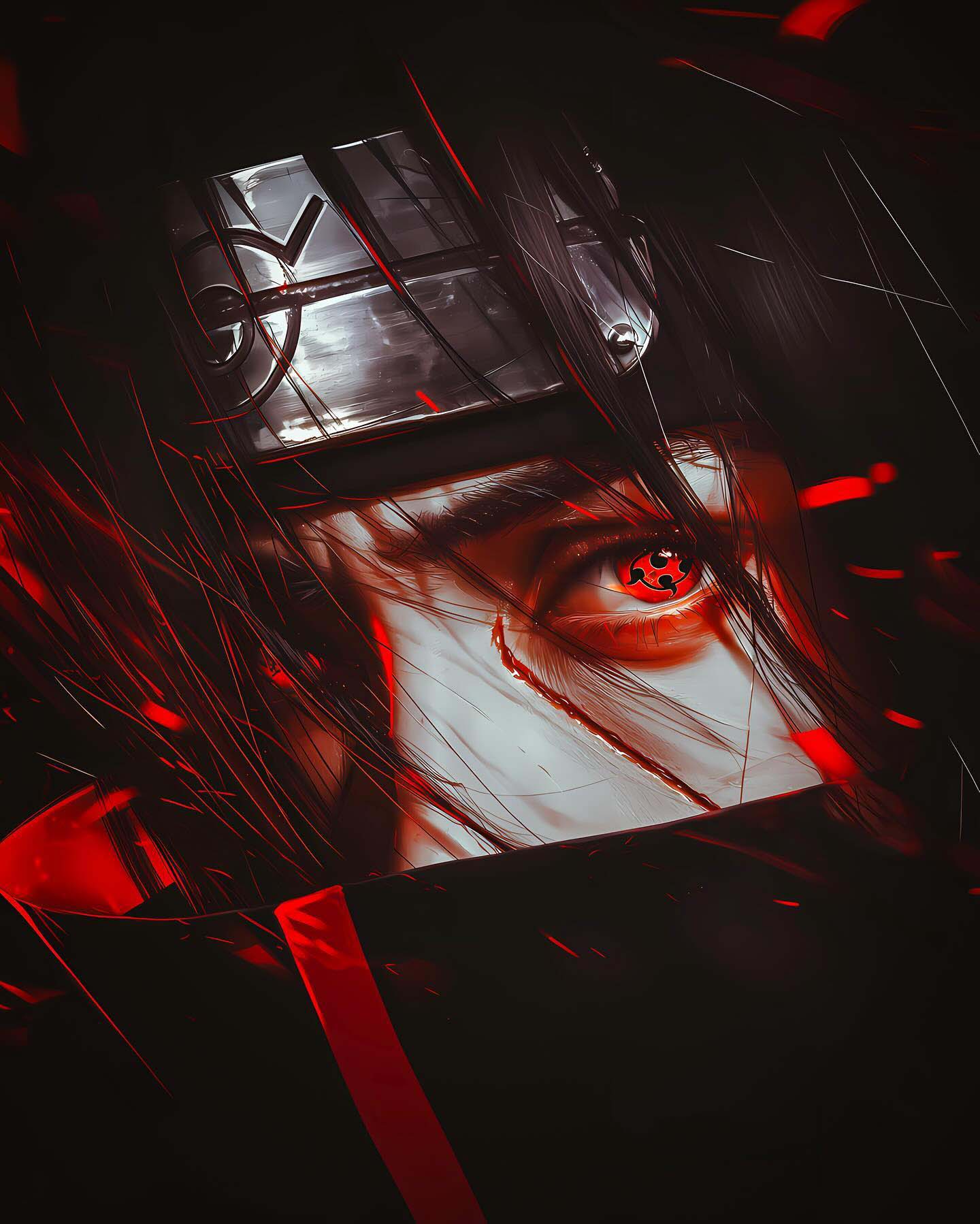Naruto Anime Wallpaper - Itachi Uchiha 手机壁纸