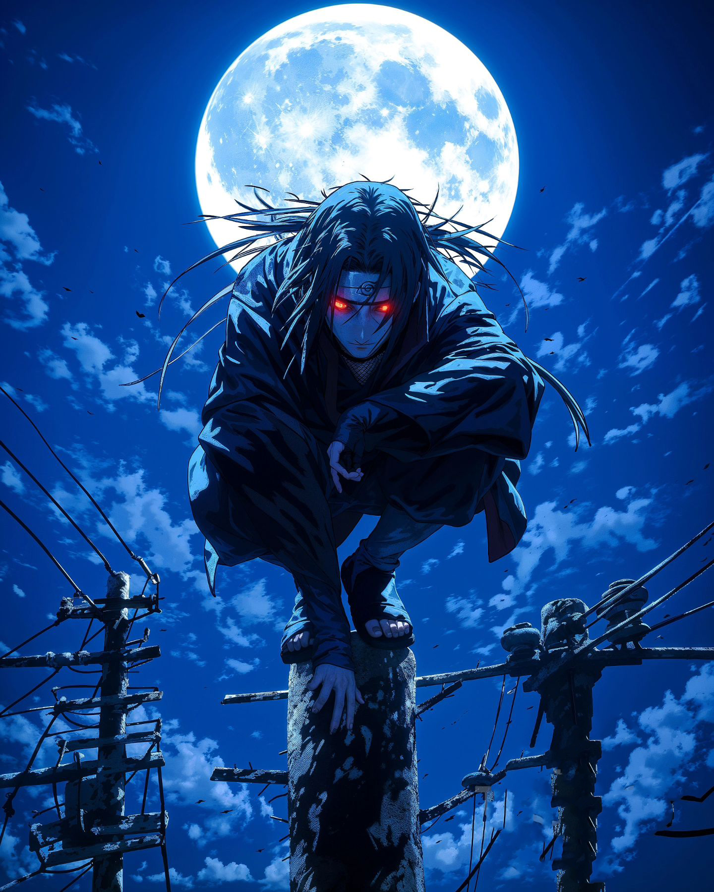Naruto Anime Wallpaper - Itachi Uchiha 手机壁纸