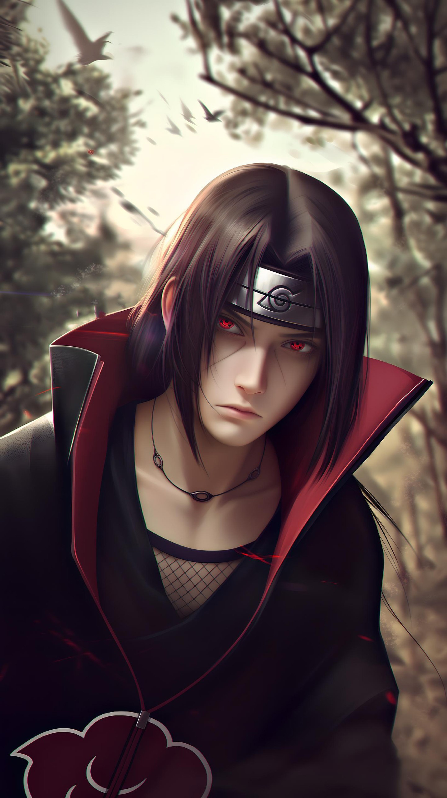 Naruto Anime Wallpaper - Itachi Uchiha 手机壁纸