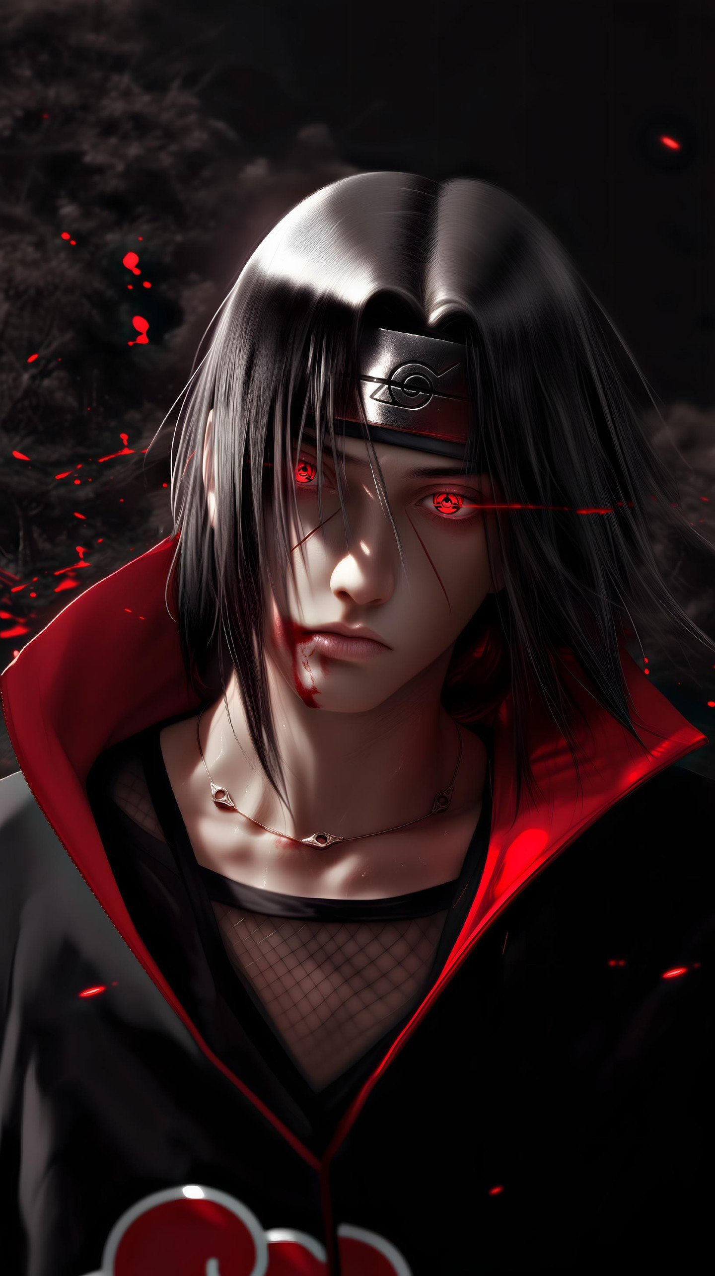 Naruto Anime Wallpaper - Itachi Uchiha 手机壁纸