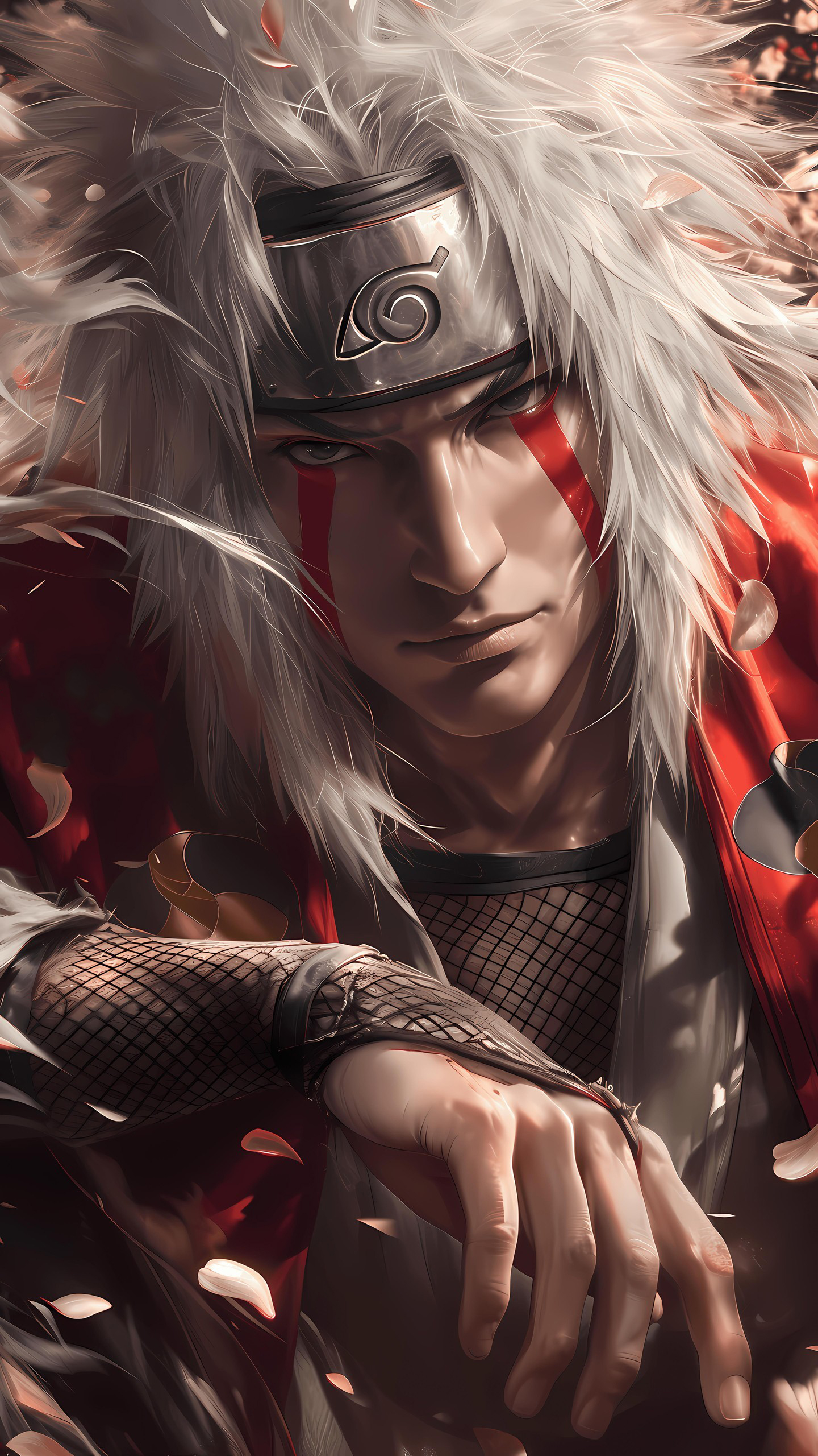 Naruto Anime Wallpaper - Jiraiya 手機桌布