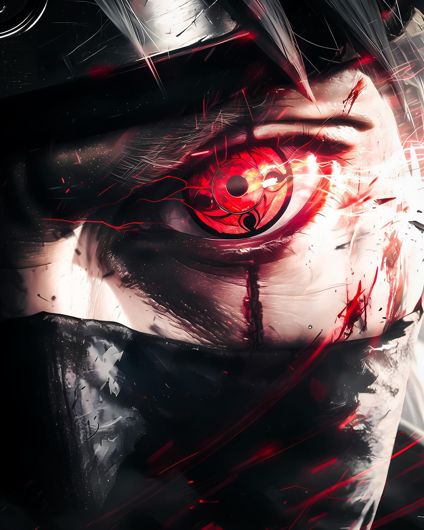 Naruto Anime Wallpaper - Kakashi Hatake mobile wallpaper