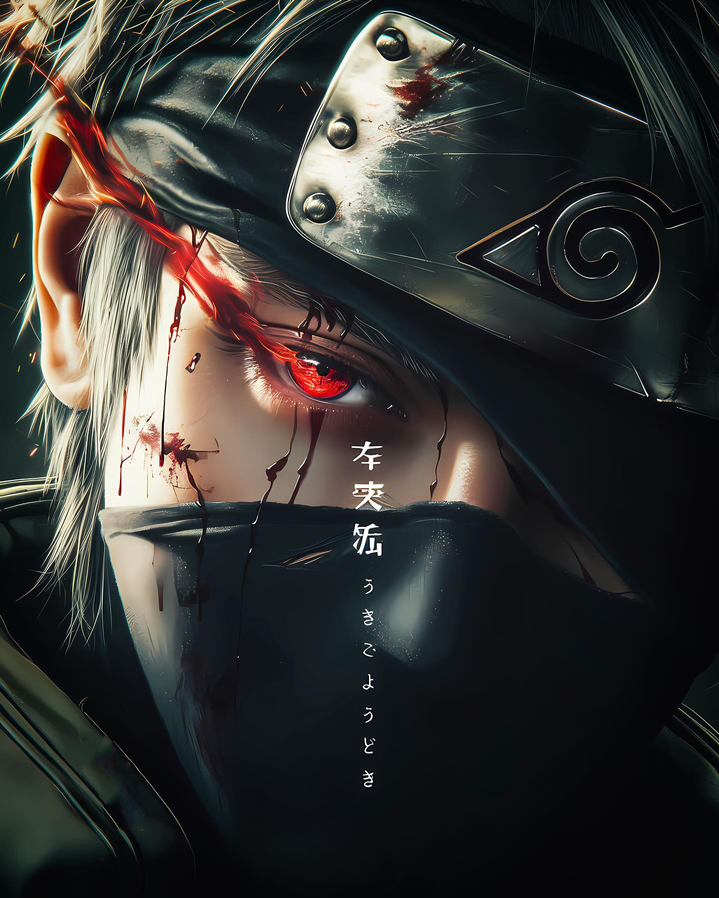 Naruto Anime Wallpaper - Kakashi Hatake mobile wallpaper