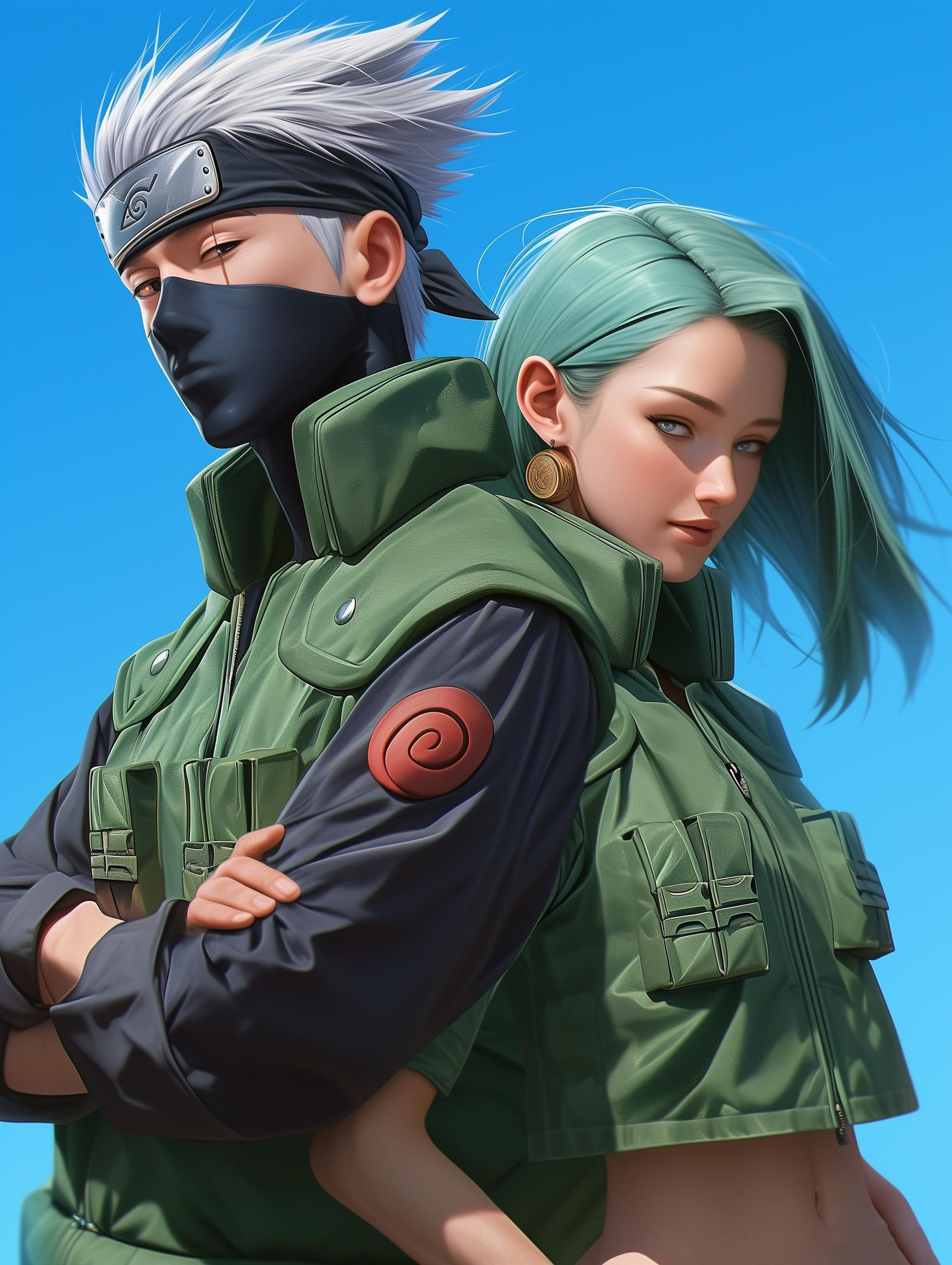 Naruto Anime Wallpaper - Kakashi Hatake mobile wallpaper