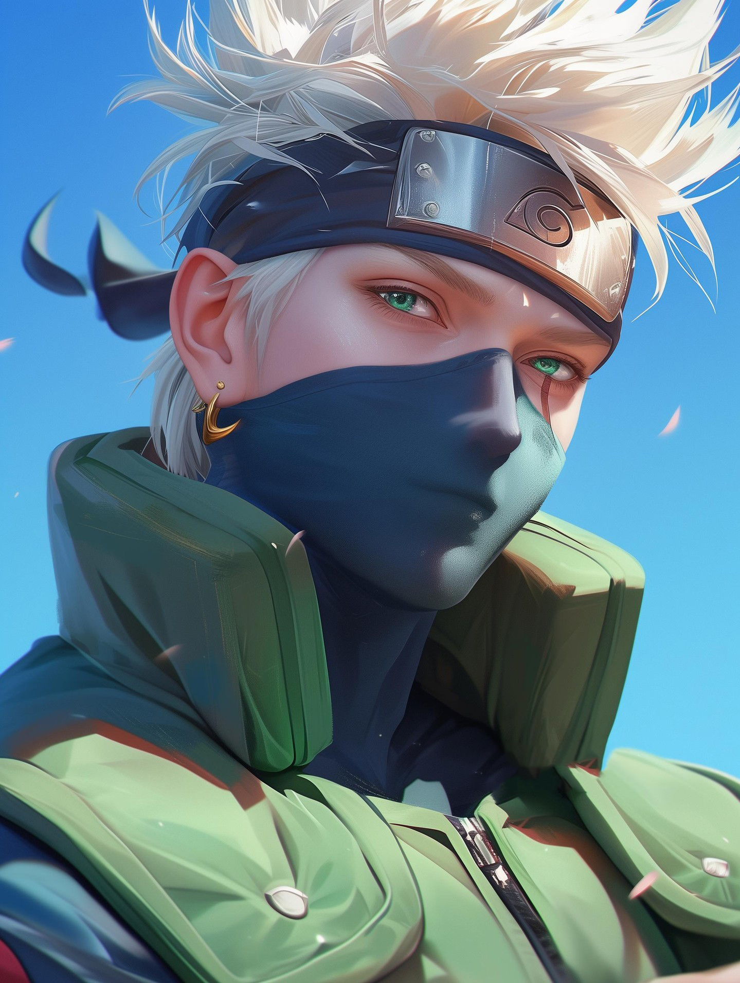 Naruto Anime Wallpaper - Kakashi Hatake mobile wallpaper