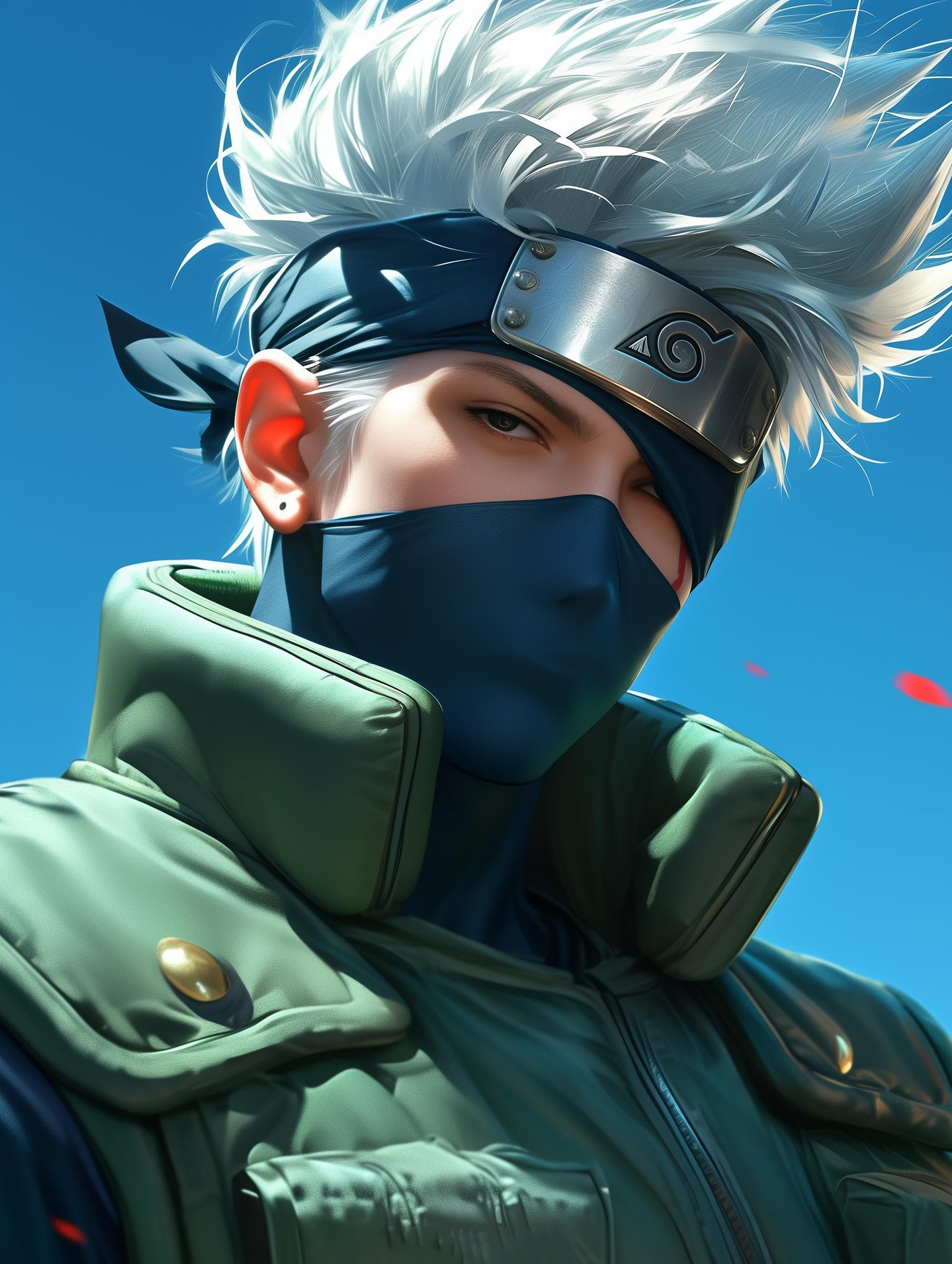 Naruto Anime Wallpaper - Kakashi Hatake mobile wallpaper