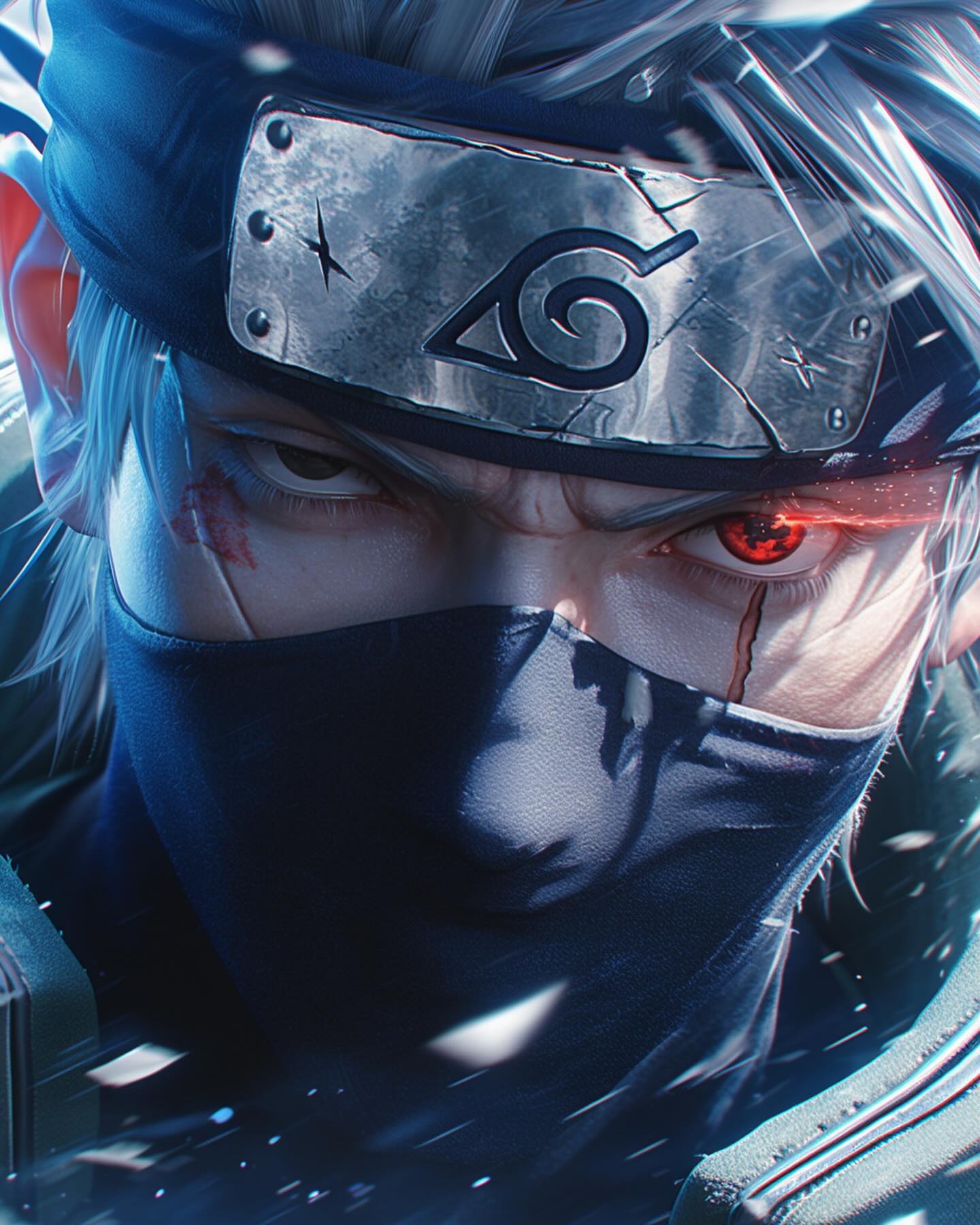 Naruto Anime Wallpaper - Kakashi Hatake mobile wallpaper