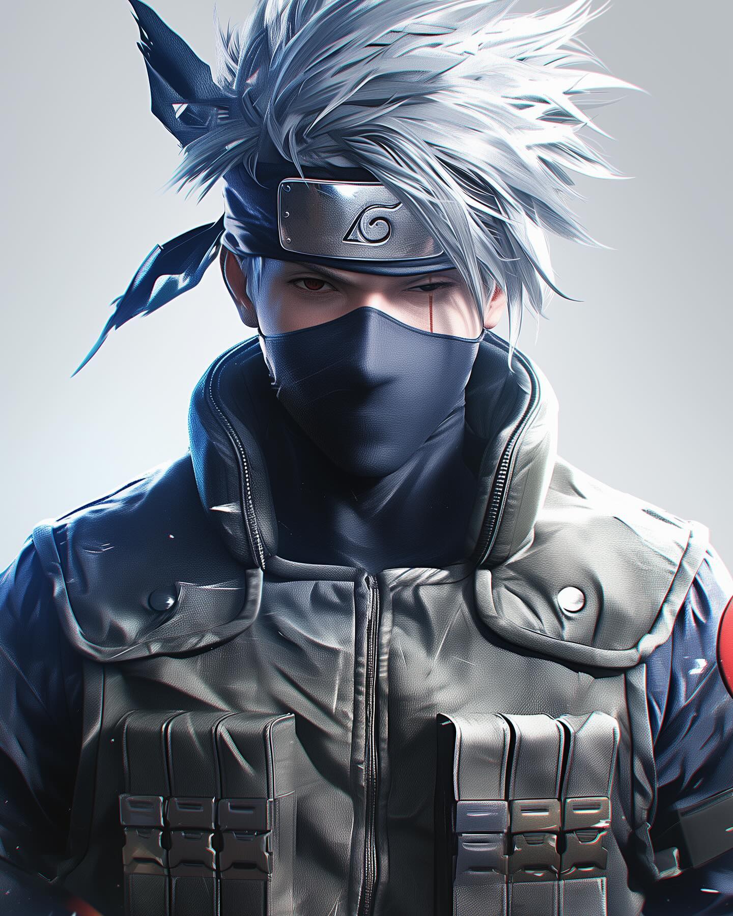 Naruto Anime Wallpaper - Kakashi Hatake mobile wallpaper