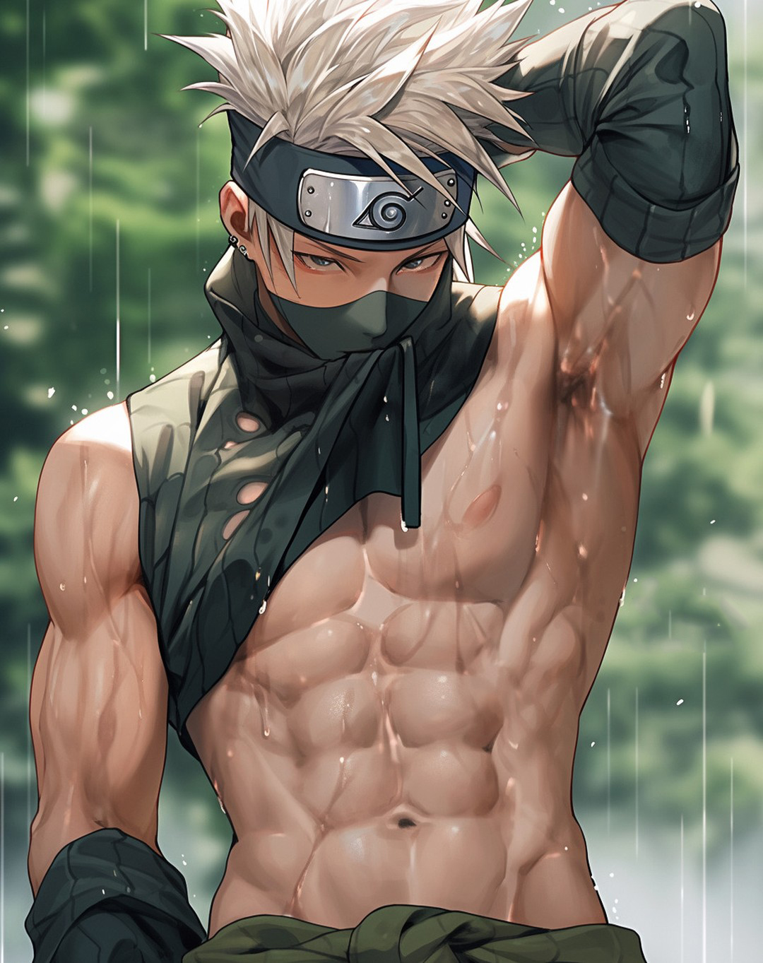 Naruto Anime Wallpaper - Kakashi Hatake mobile wallpaper