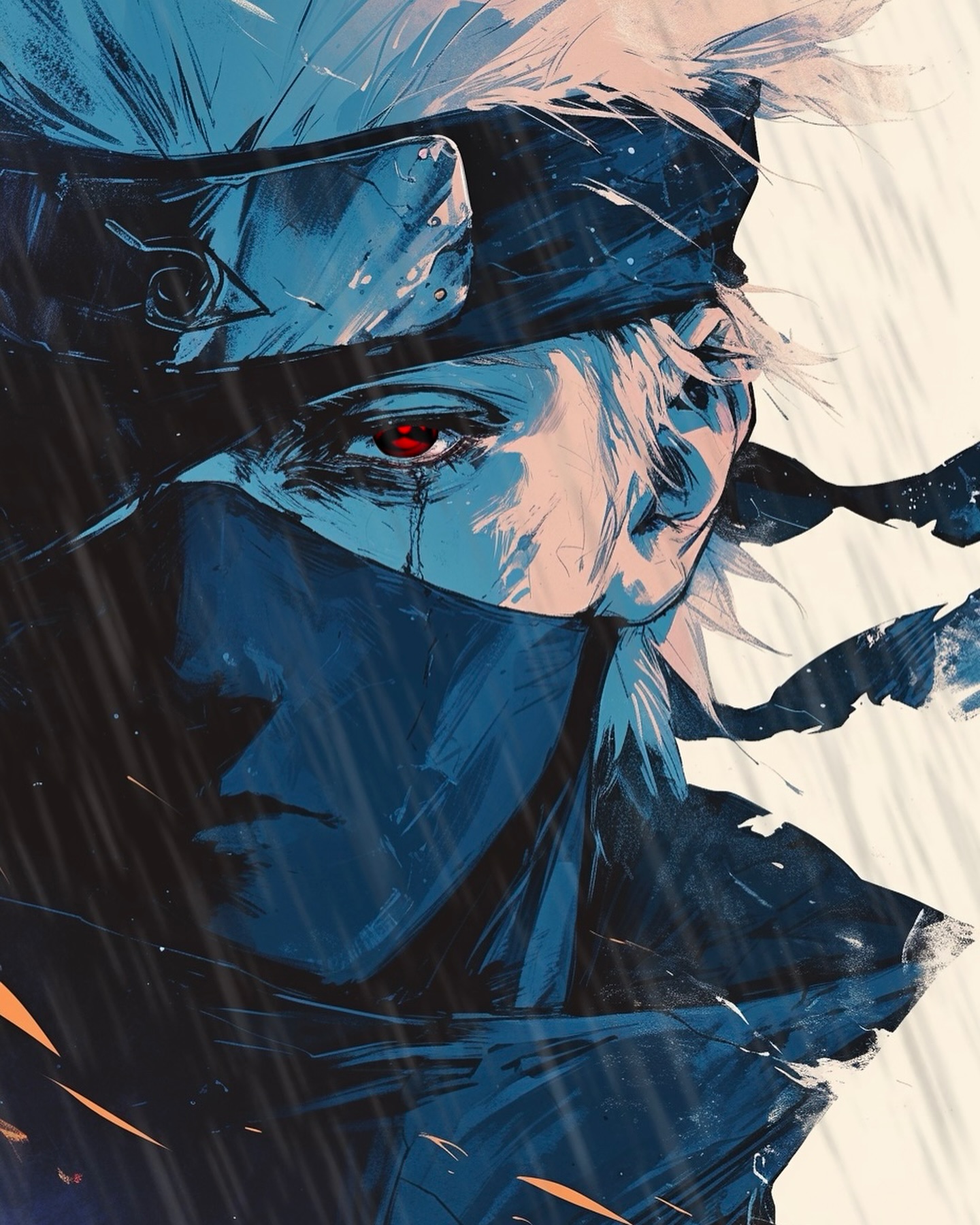 Naruto Anime Wallpaper - Kakashi Hatake mobile wallpaper