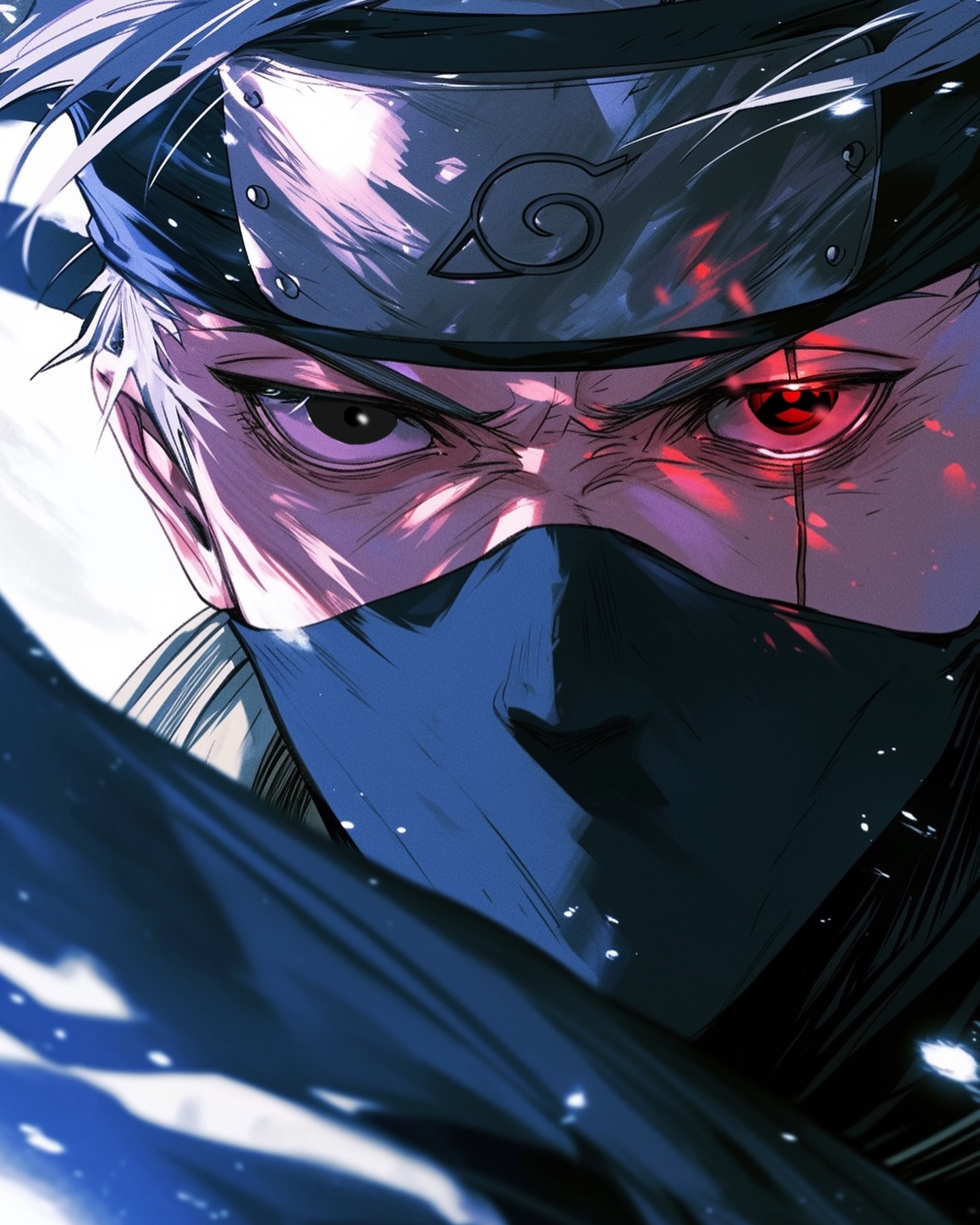 Naruto Anime Wallpaper - Kakashi Hatake mobile wallpaper