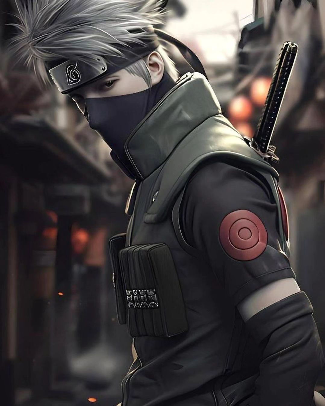 Naruto Anime Wallpaper - Kakashi Hatake mobile wallpaper