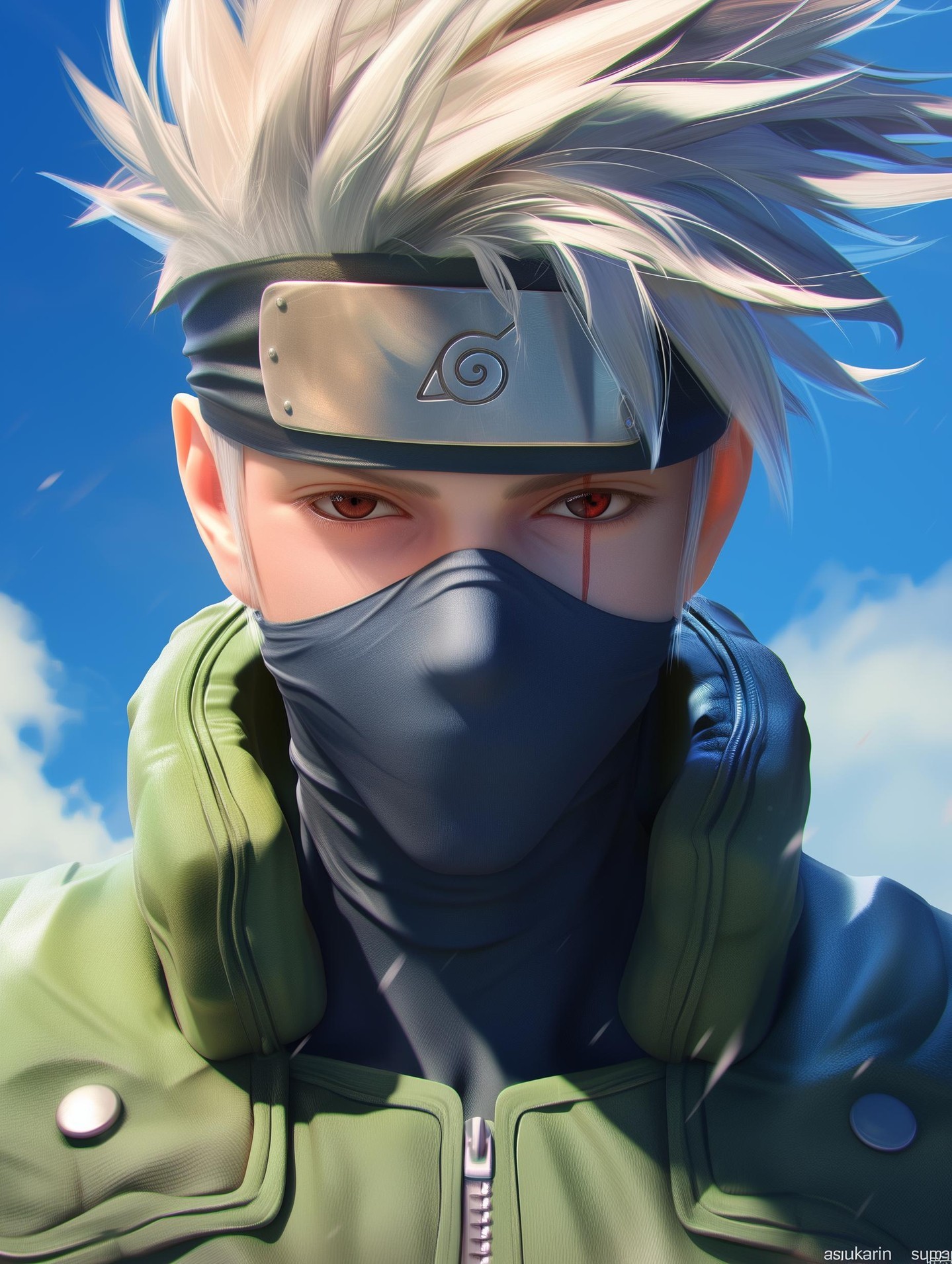 Naruto Anime Wallpaper - Kakashi Hatake mobile wallpaper