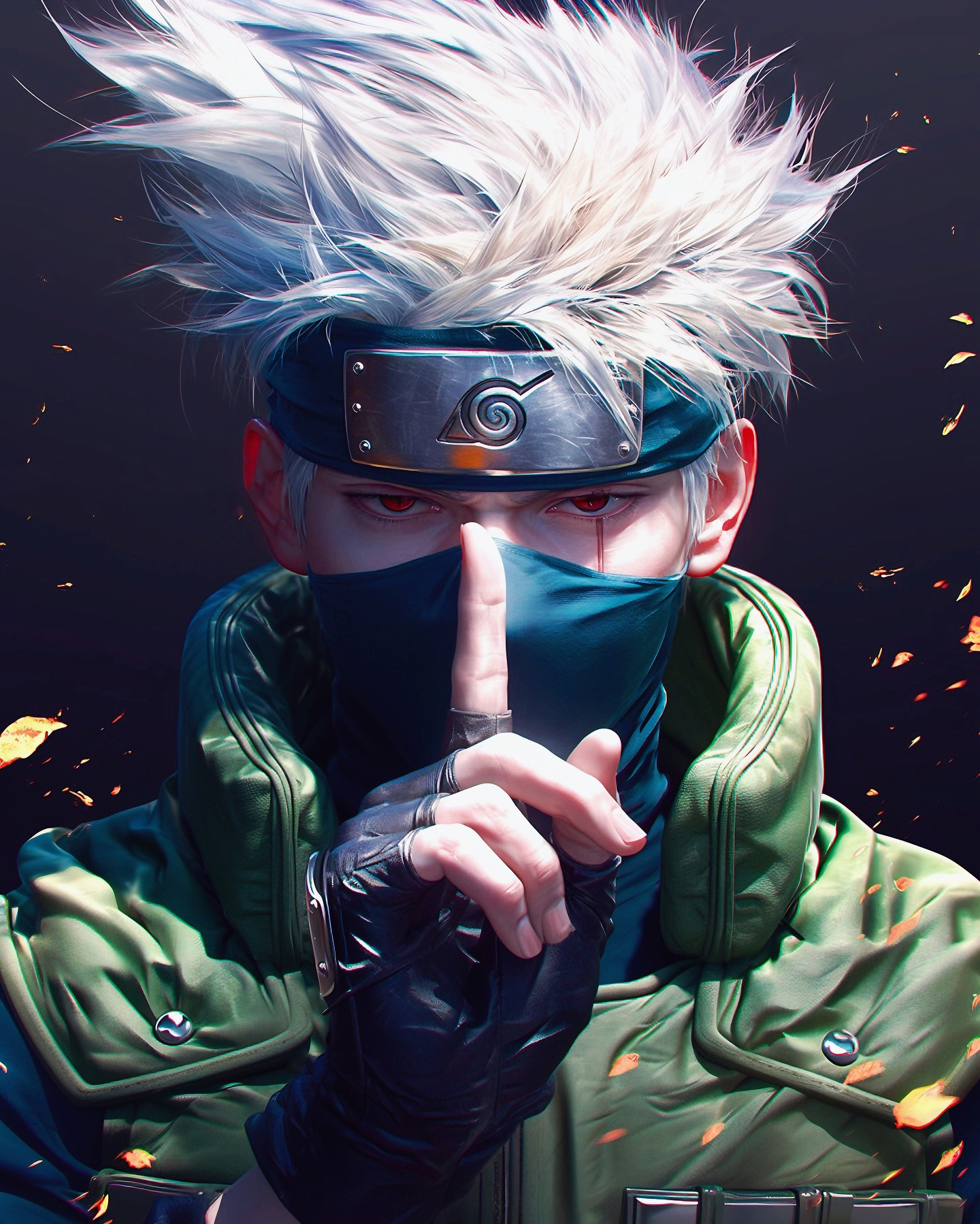 Naruto Anime Wallpaper - Kakashi Hatake mobile wallpaper
