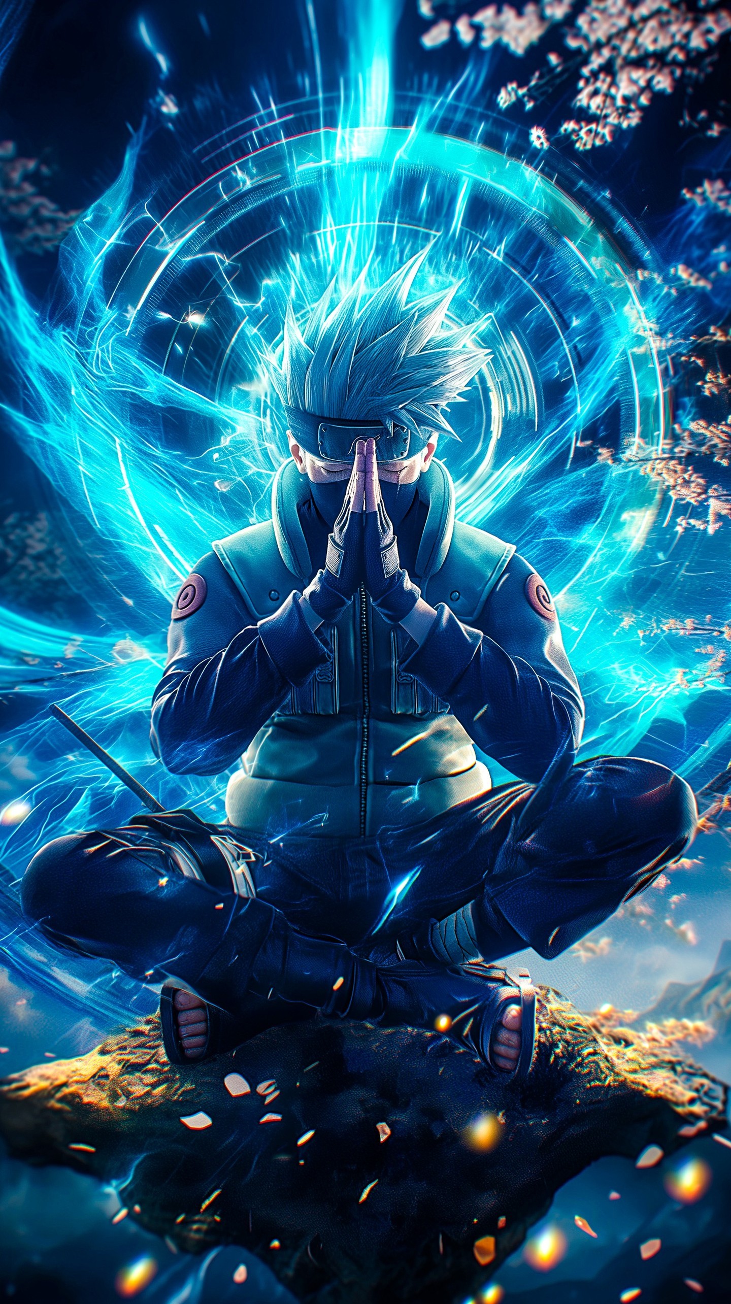 Naruto Anime Wallpaper - Kakashi Hatake mobile wallpaper