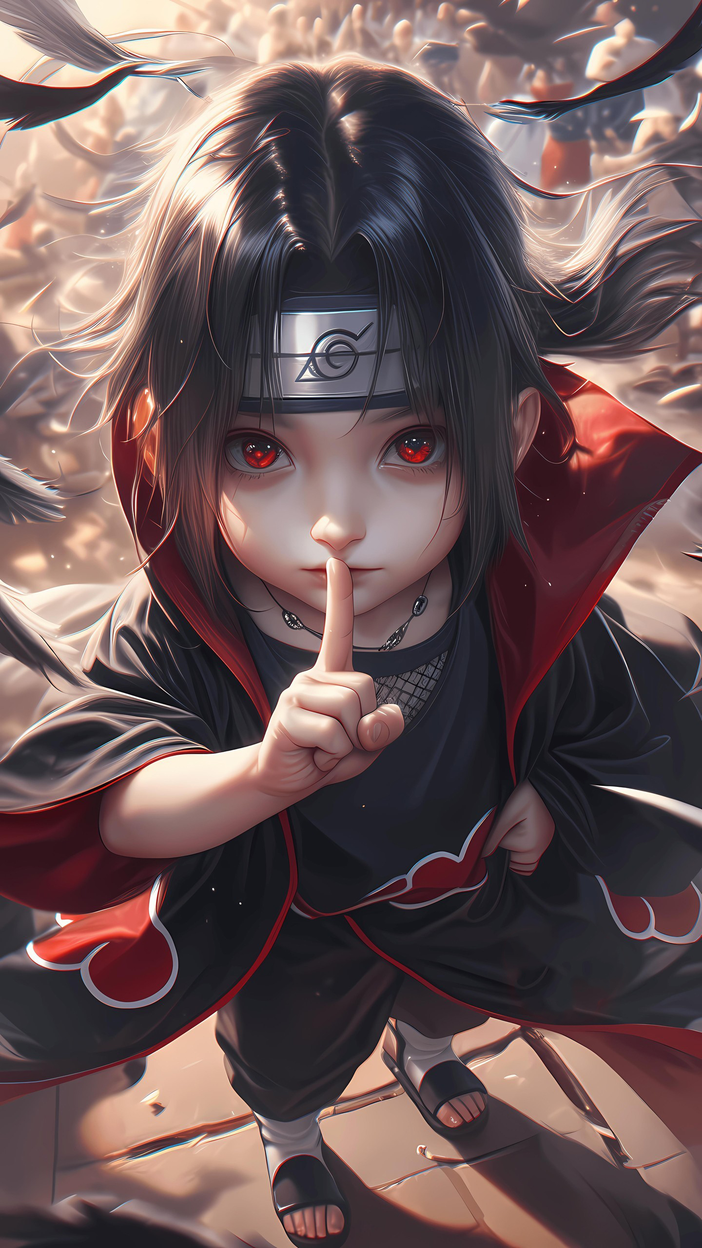 Naruto Anime Wallpaper - Konan 手機桌布