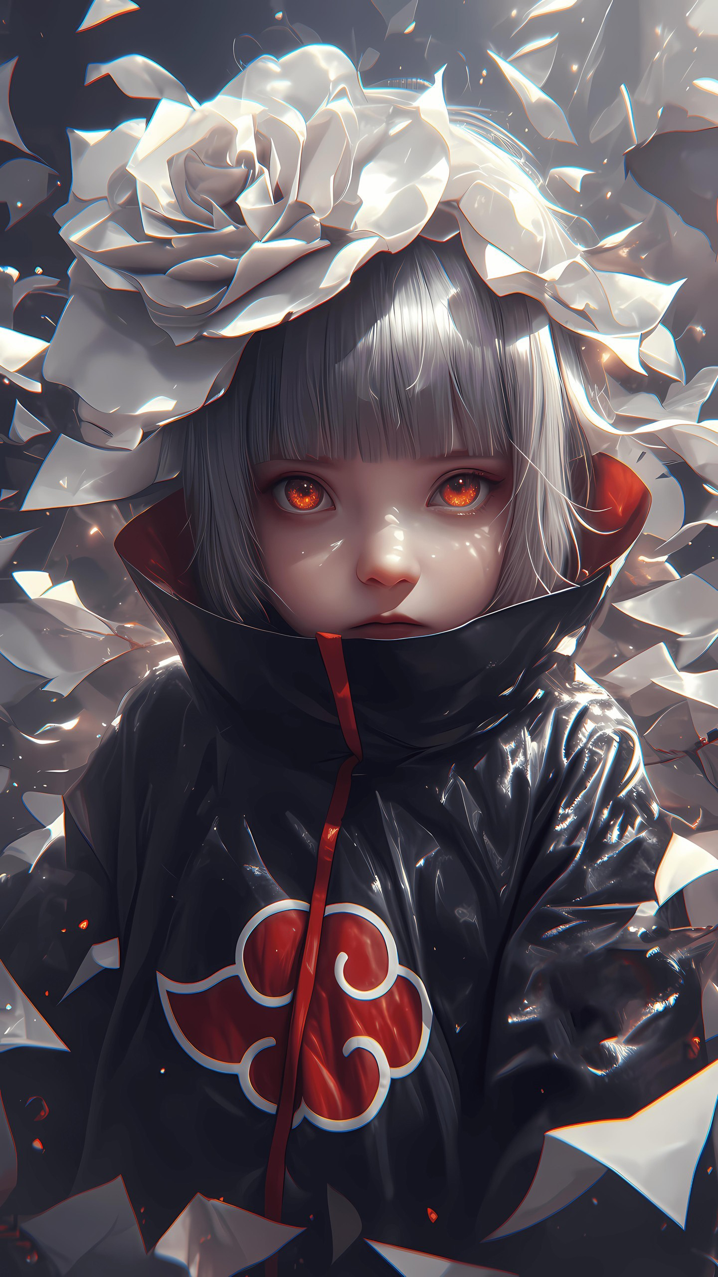 Naruto Anime Wallpaper - Konan 手機桌布
