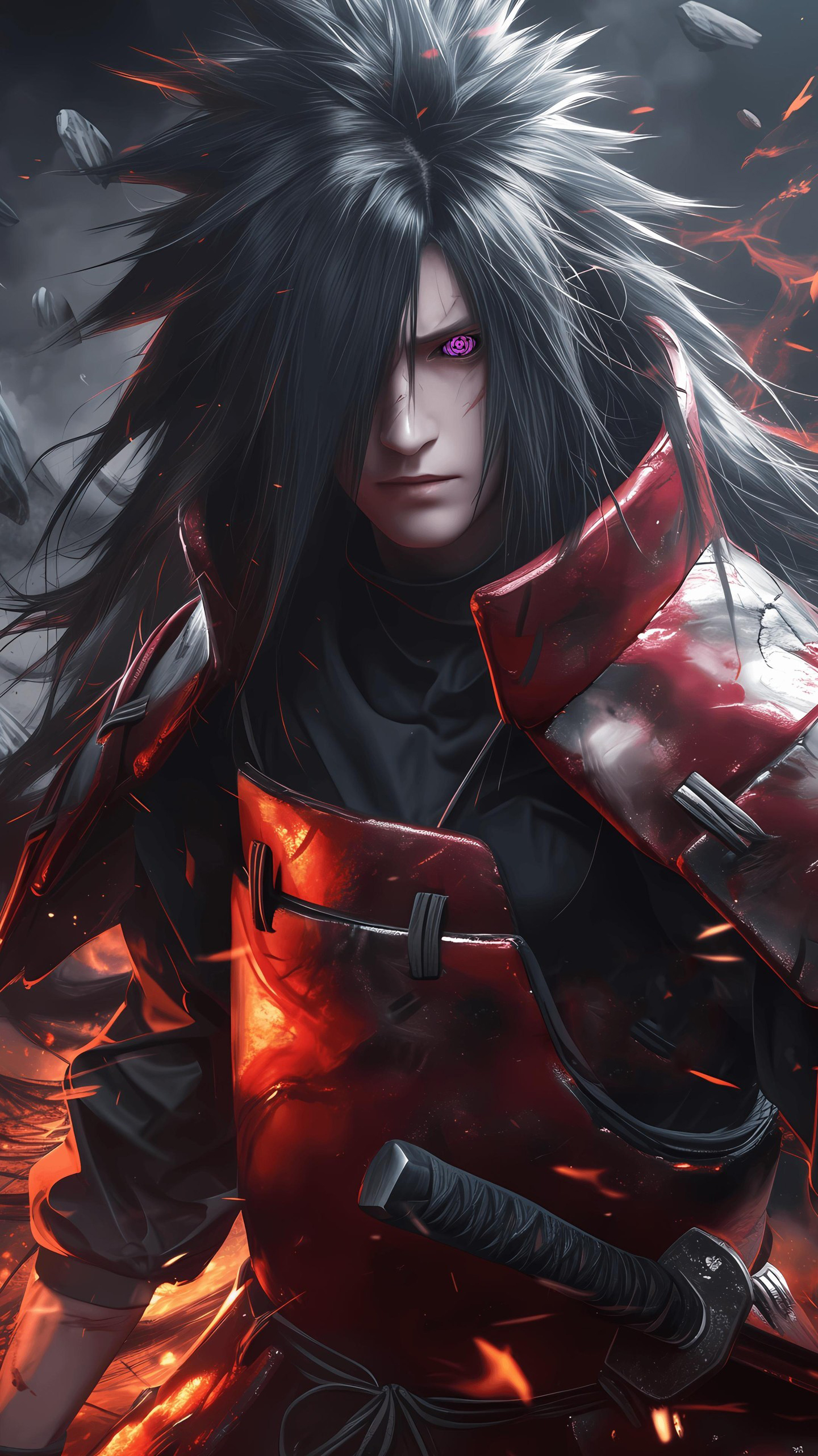 Naruto Anime Wallpaper - Madara Uchiha mobile wallpaper