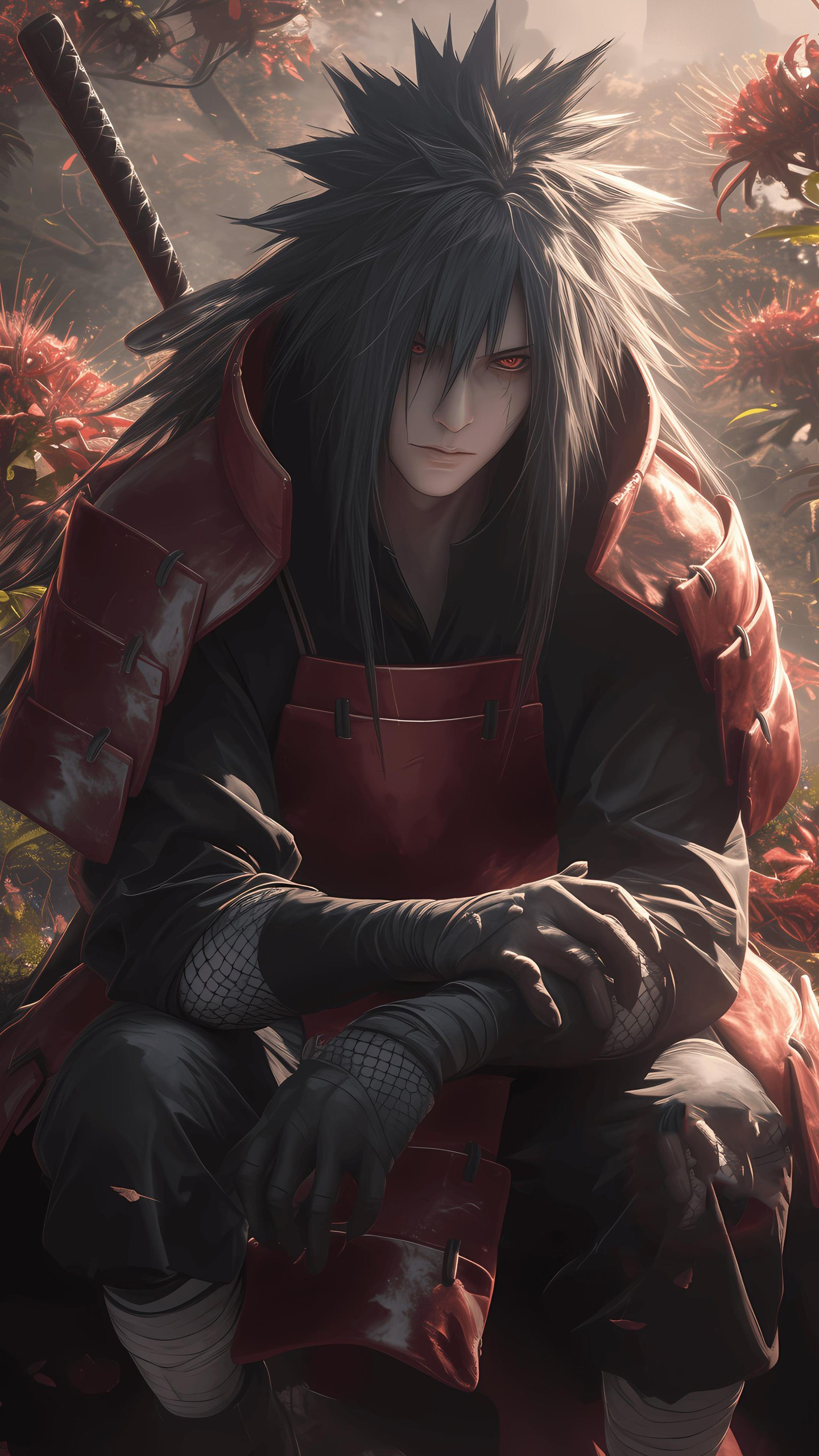 Naruto Anime Wallpaper - Madara Uchiha mobile wallpaper